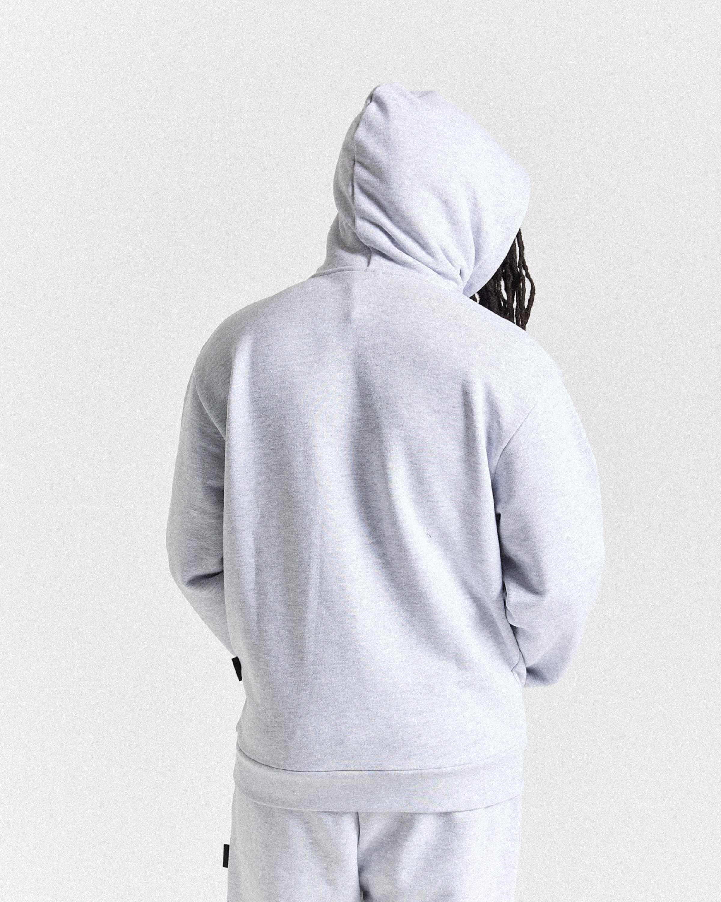 Asthrich Oversized Hoodie - Light Grey - Image 4