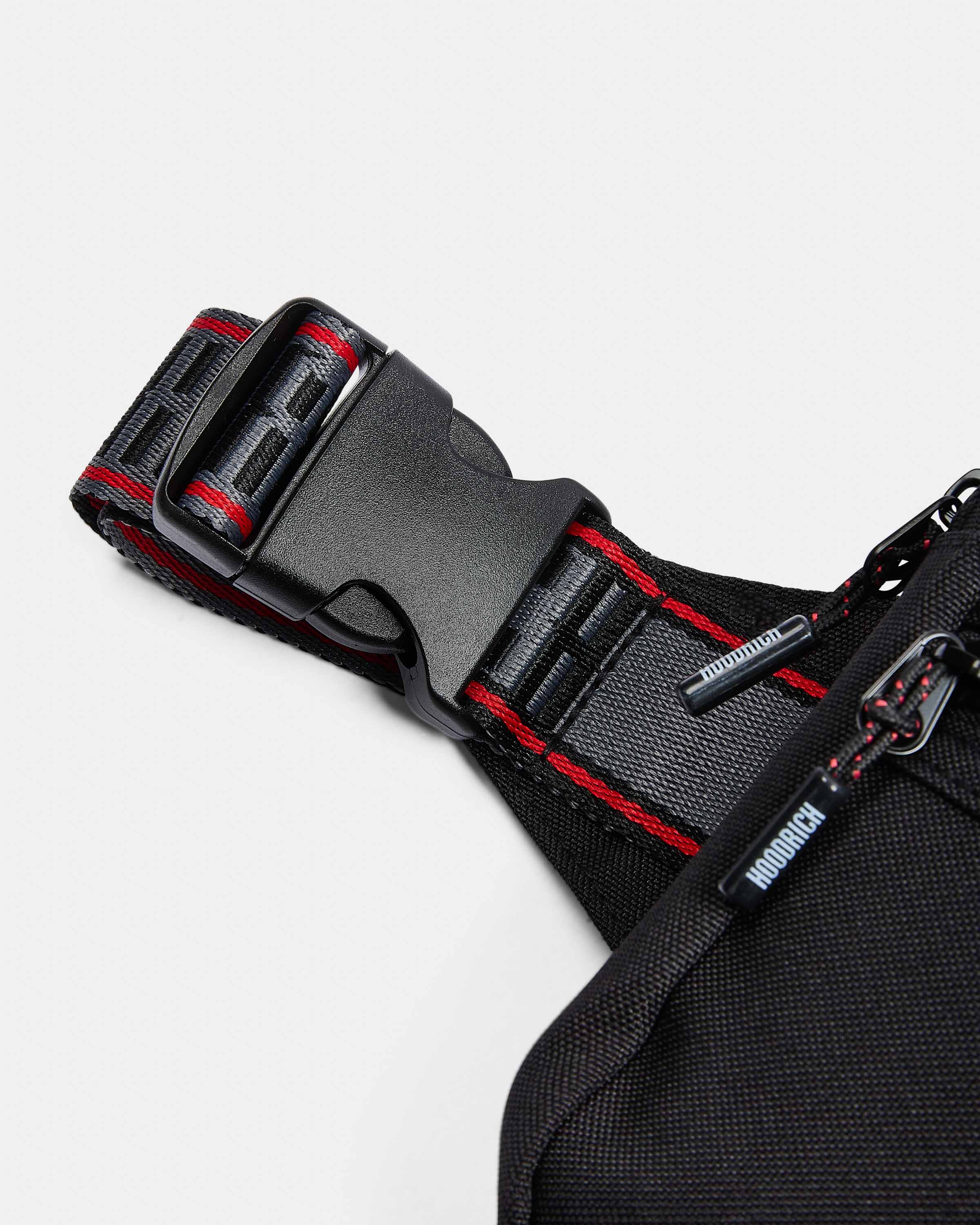 Boost Chest Bag - Black/White/Red - Image 4