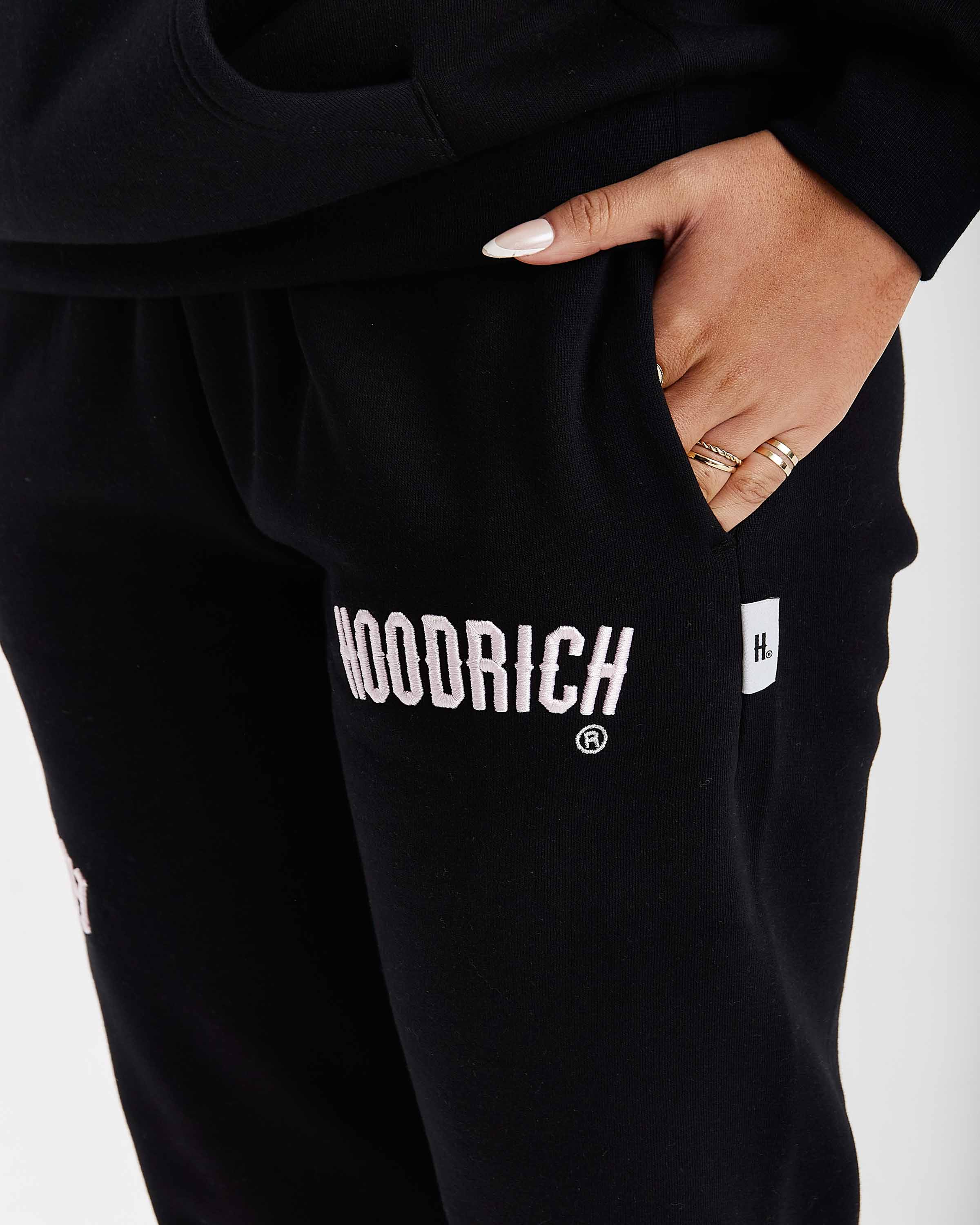 Calor Slim Joggers - Black/Pink/Silver - Image 6