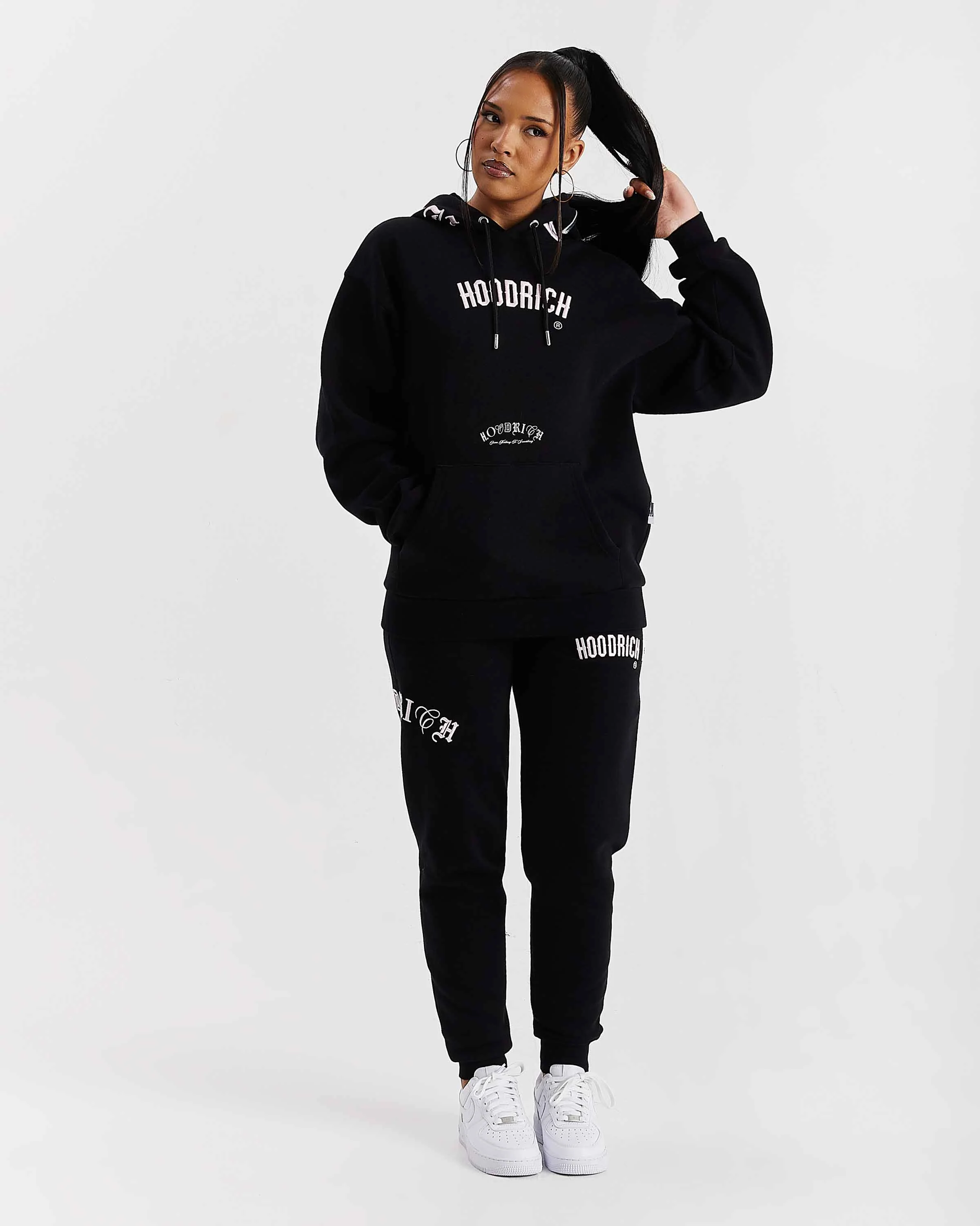Calor Slim Joggers - Black/Pink/Silver - Image 9
