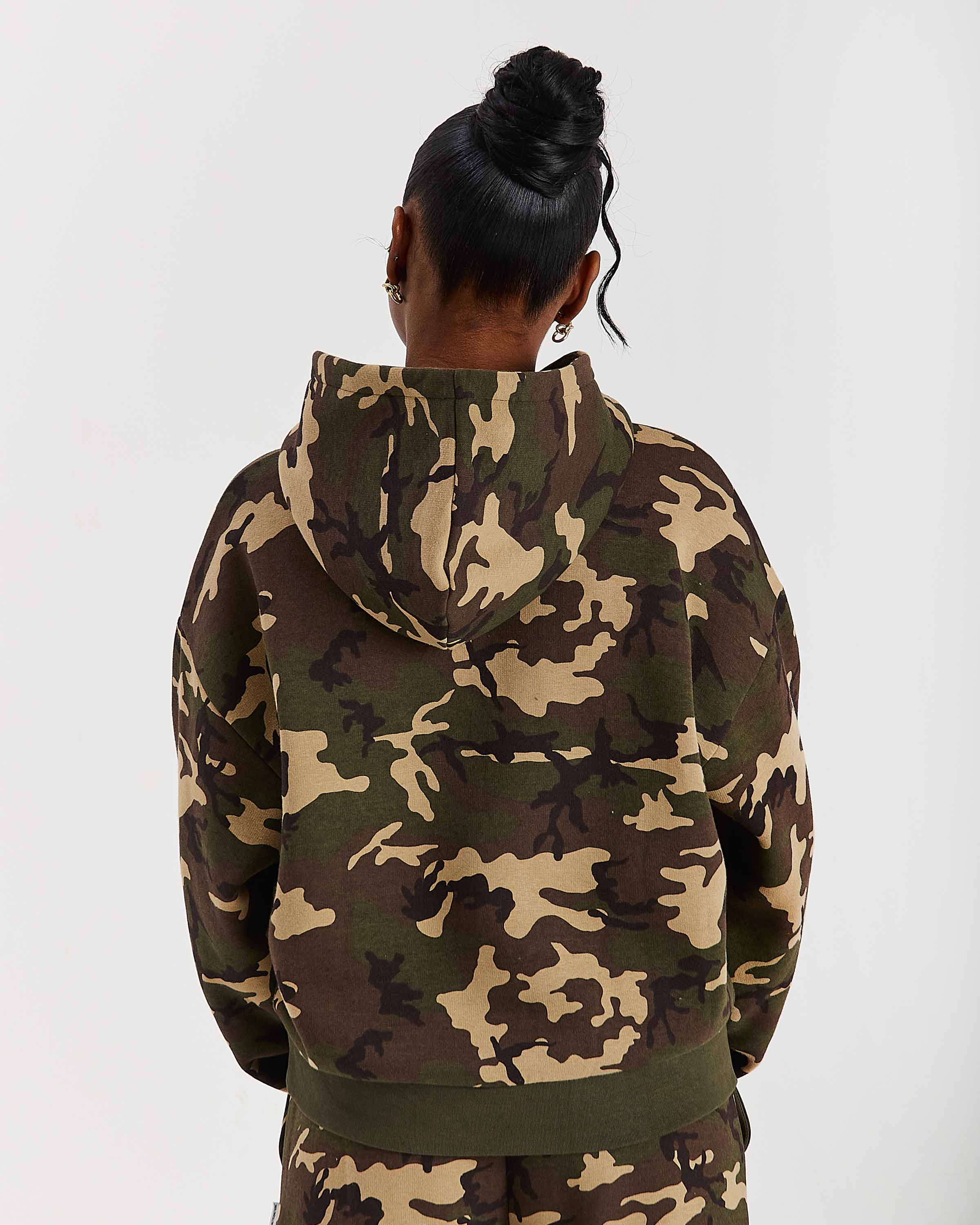 Solace Mid Length Hoodie - Camo - Image 2