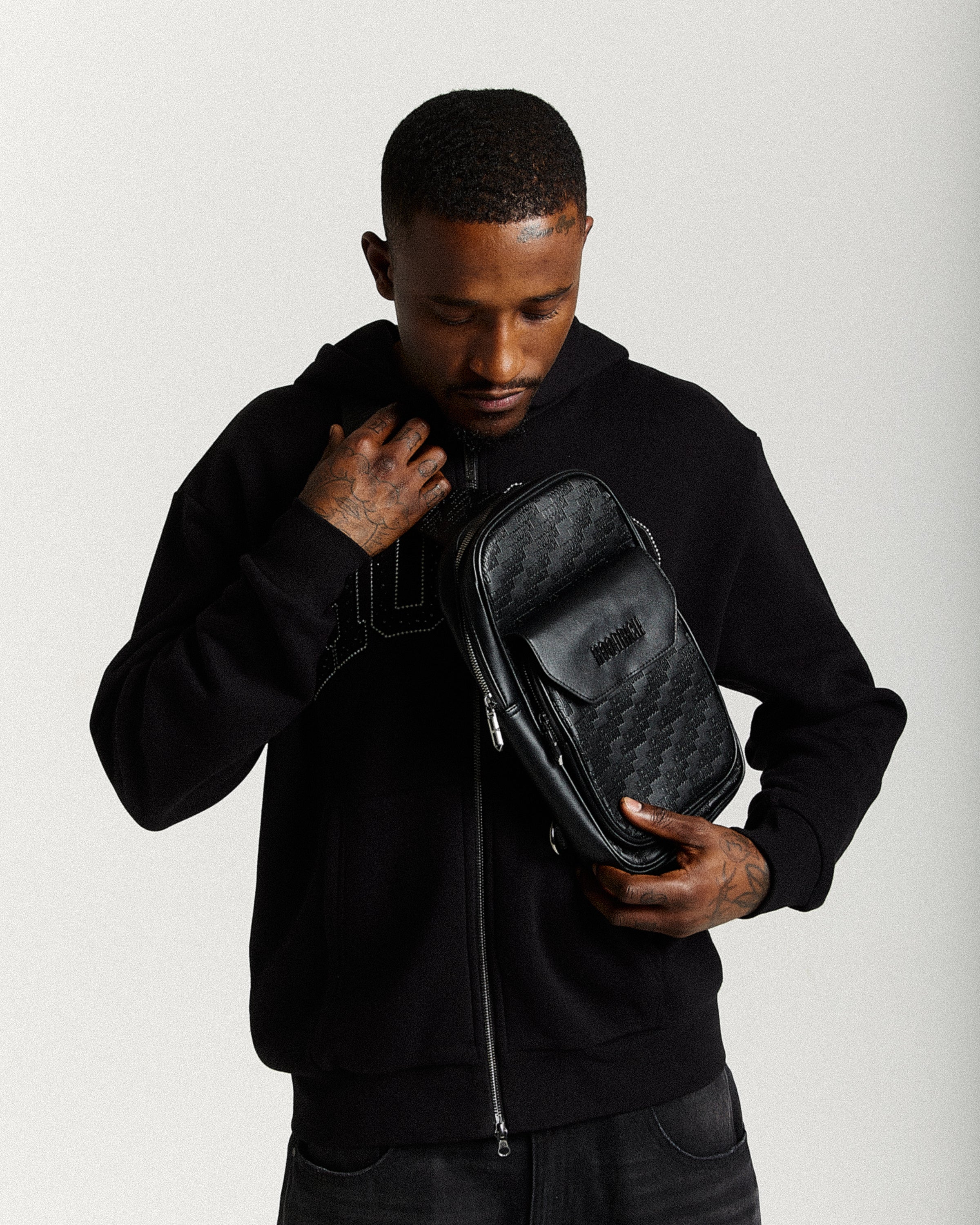 Carbon Sling Bag - Black - Image 3