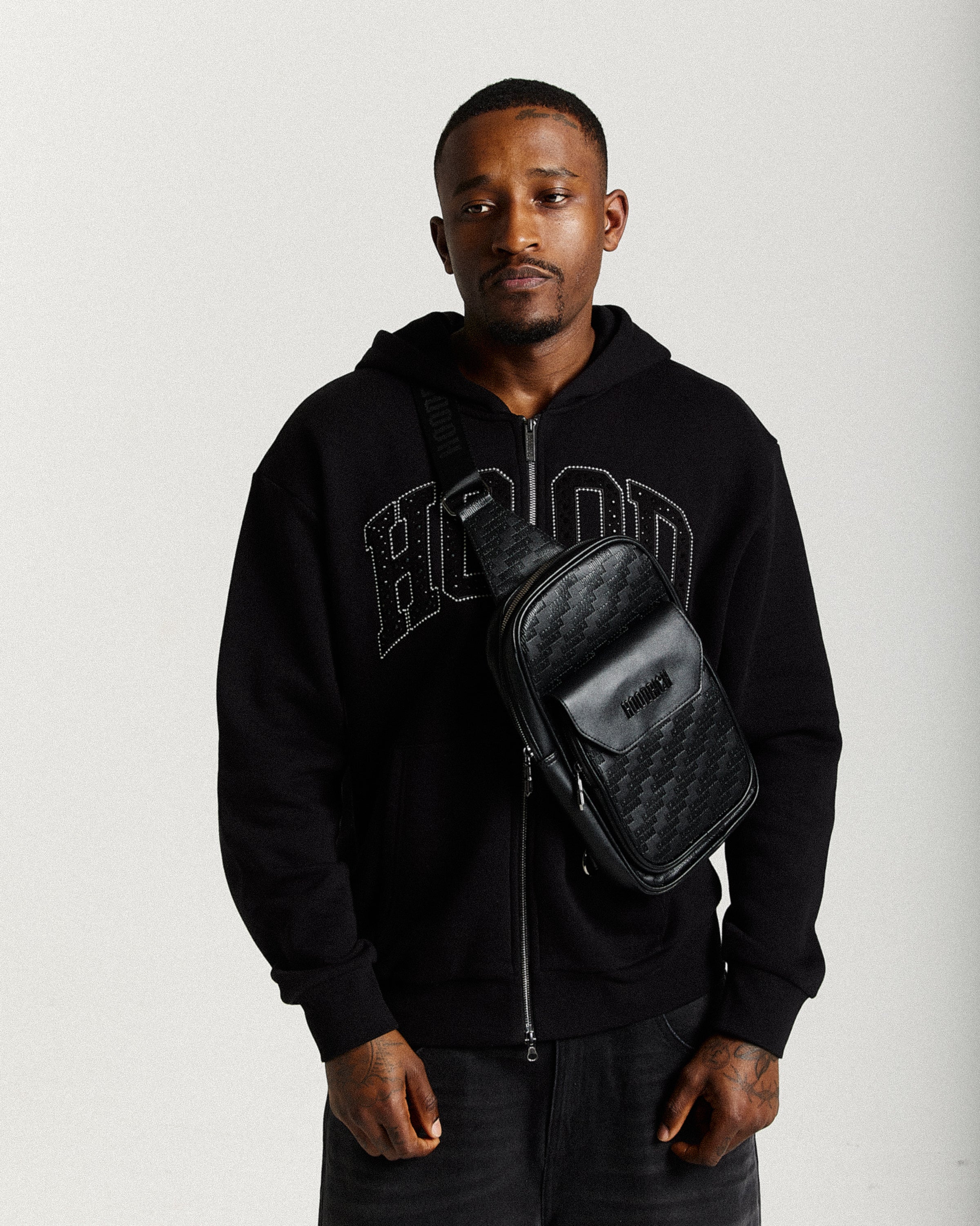 Carbon Sling Bag - Black - Image 4