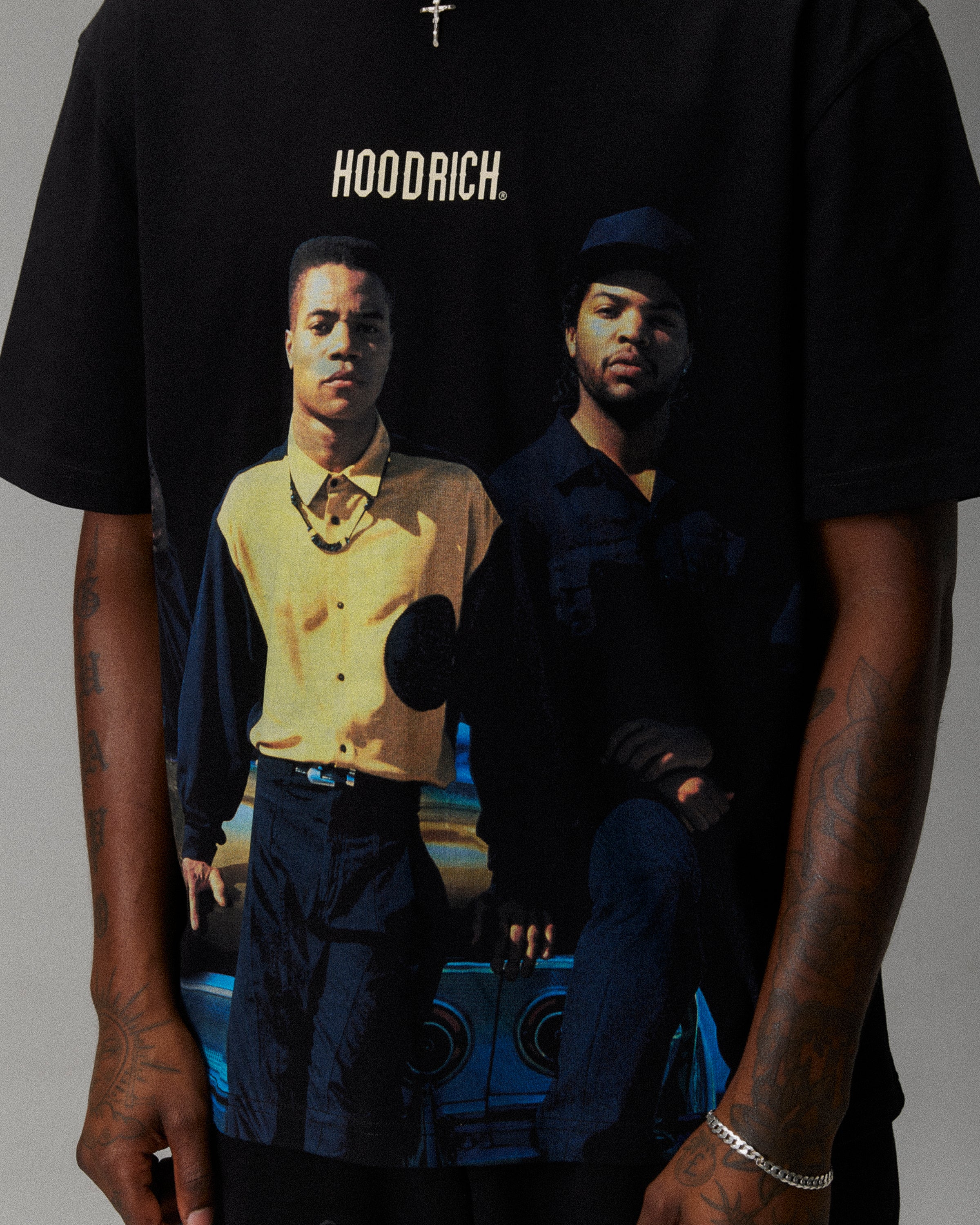 Chace Boyz N The Hood T-Shirt - Black/Yellow - Image 3