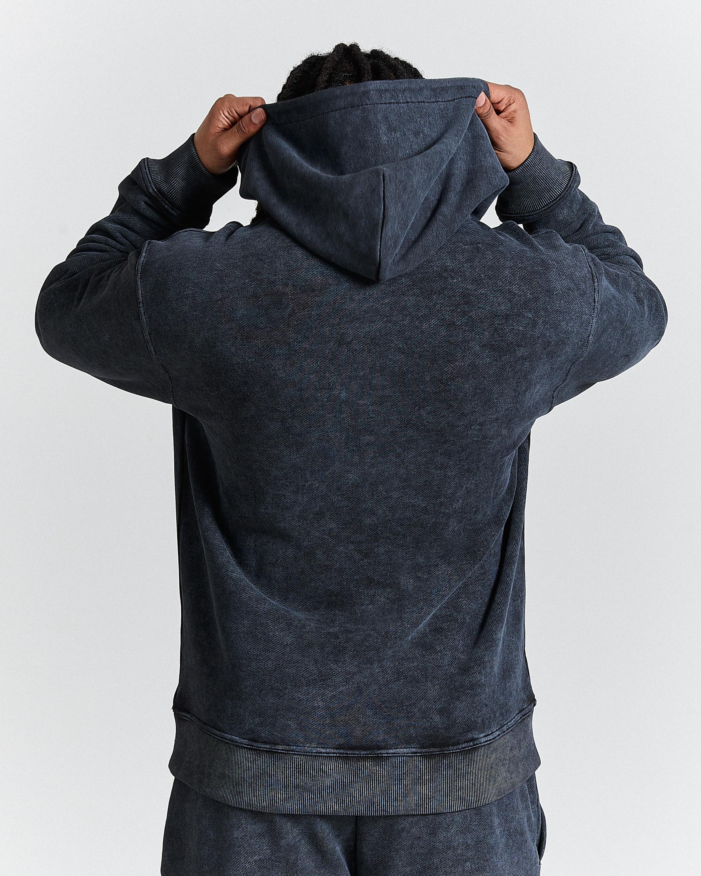 The Winner's Circle Cipher Oversized Hoodie - Black Wash - Image 2