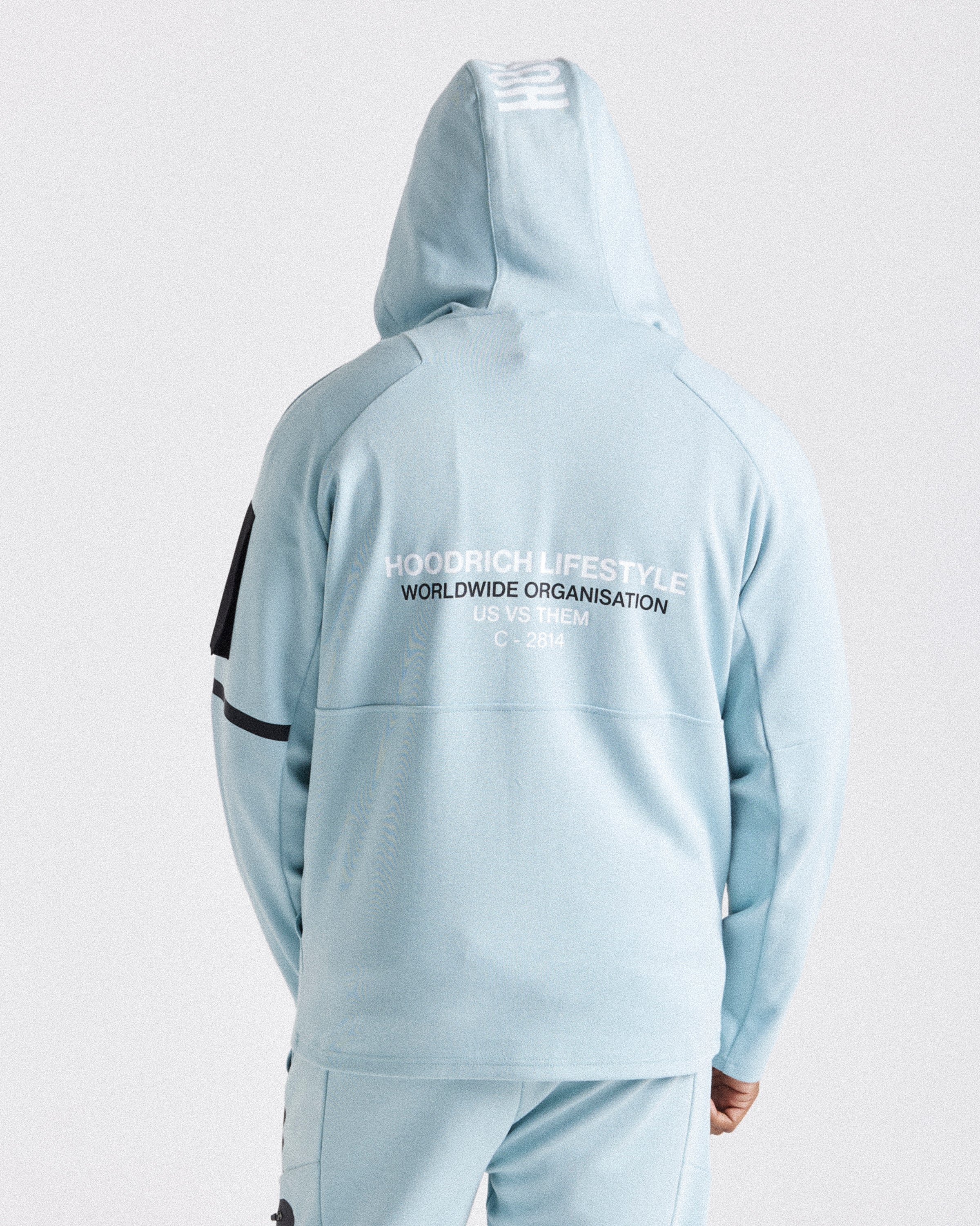 Circuit Zip Hoodie - Blue/White/Black - Image 10