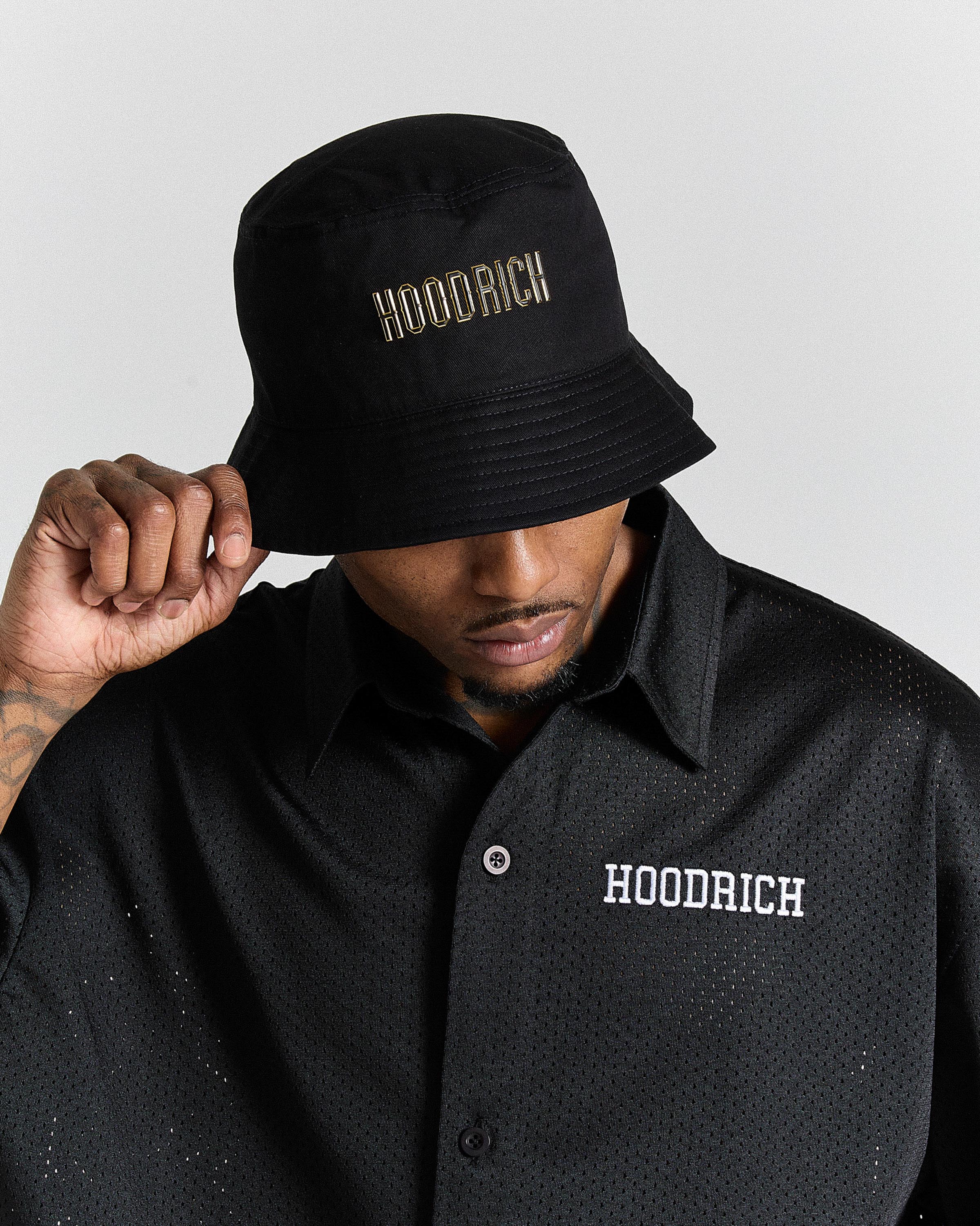 Coupe Bucket Hat - Black/Gold - Image 5