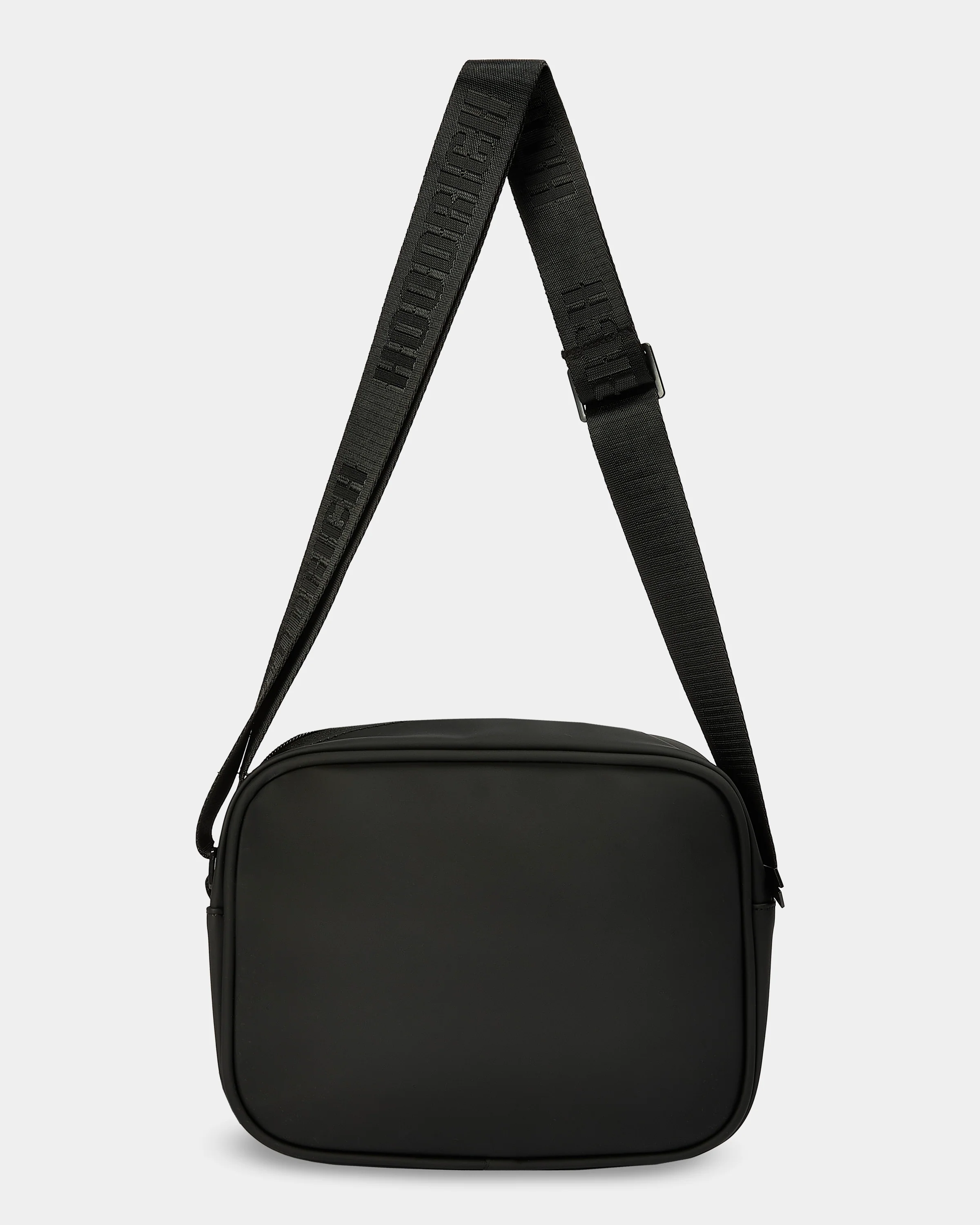Coupe Messenger Bag - Black/Silver - Image 4