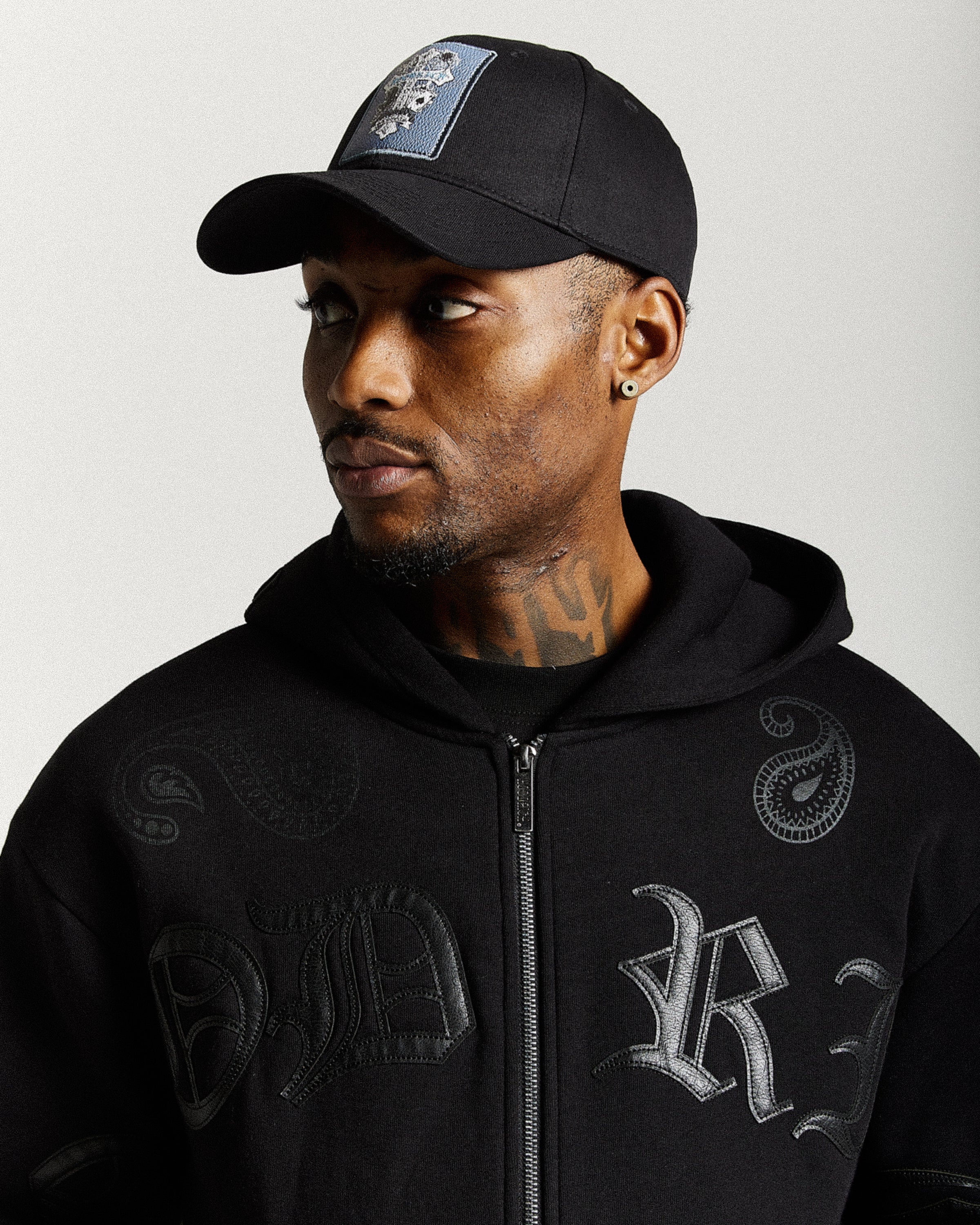 Cross Cap - Black/Blue - Image 3