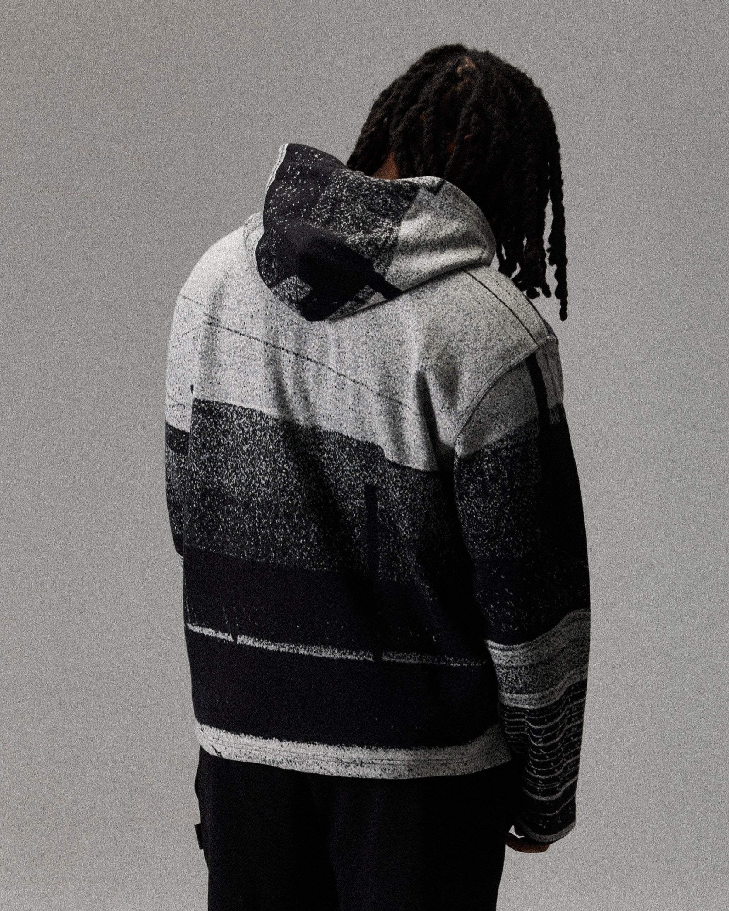 Cruz Boyz N The Hood Tapestry Hoodie - Black/Grey - Image 4
