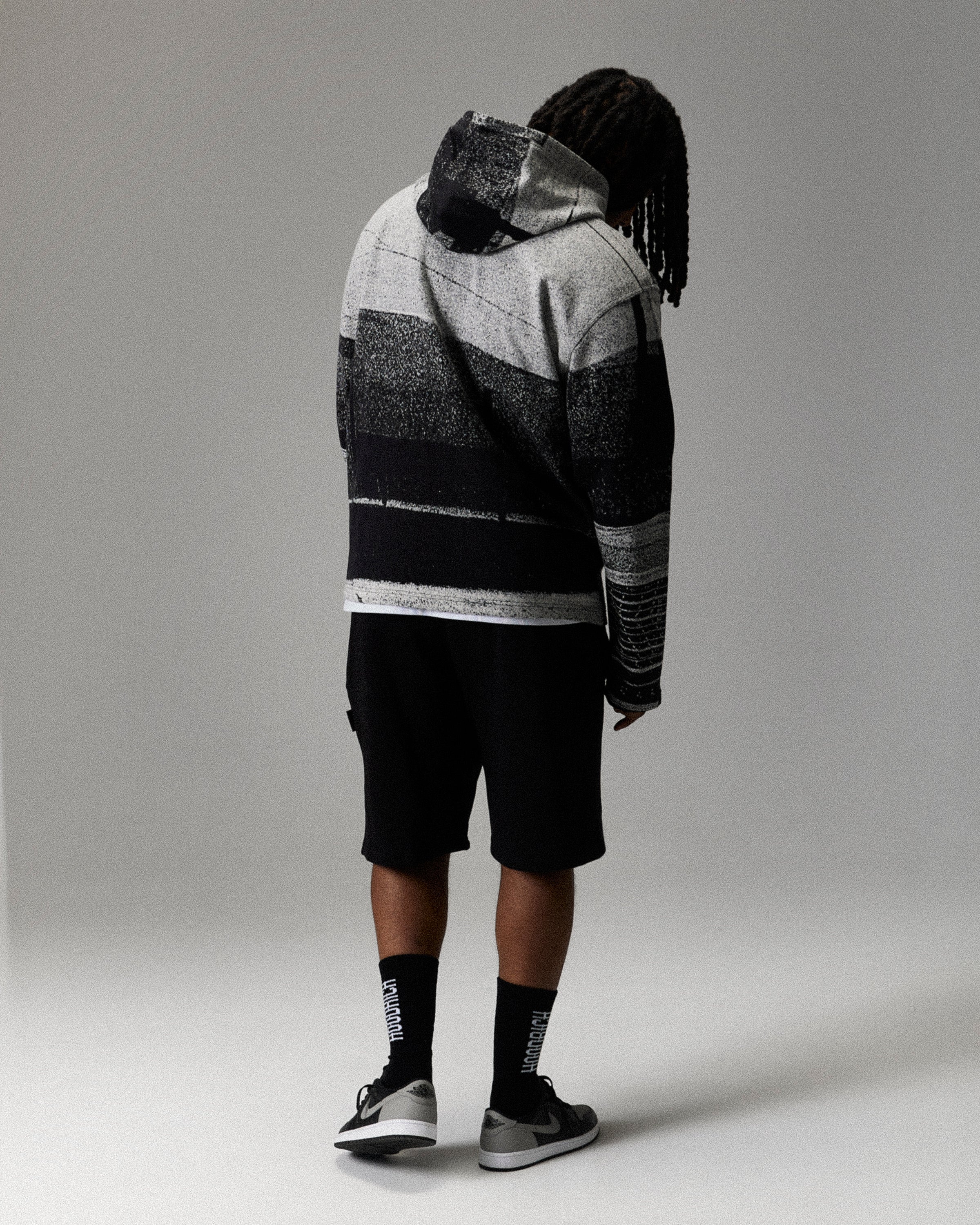 Cruz Boyz N The Hood Tapestry Hoodie - Black/Grey - Image 7