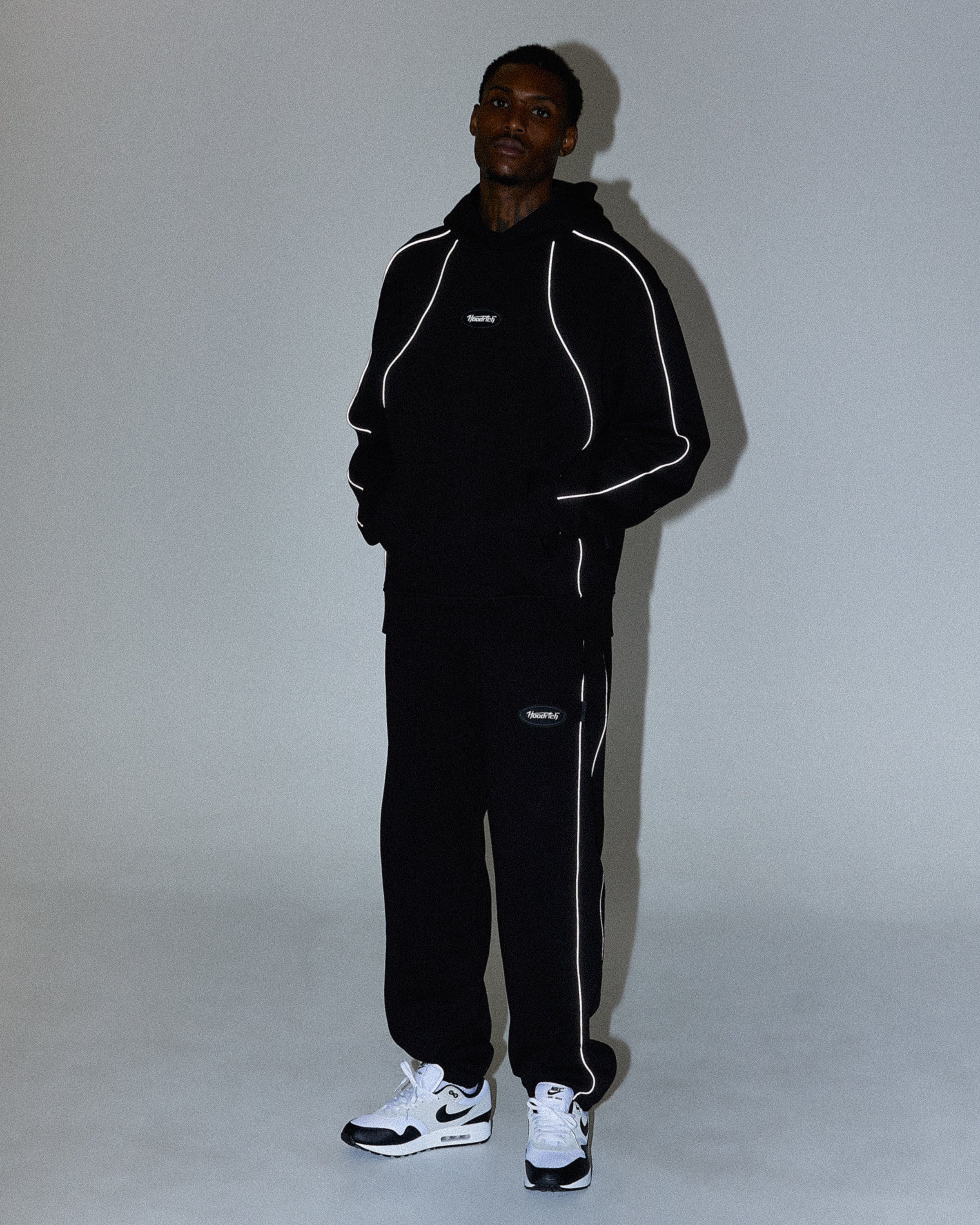 Cypher Oversized Jogger - Black/Reflective - Image 2