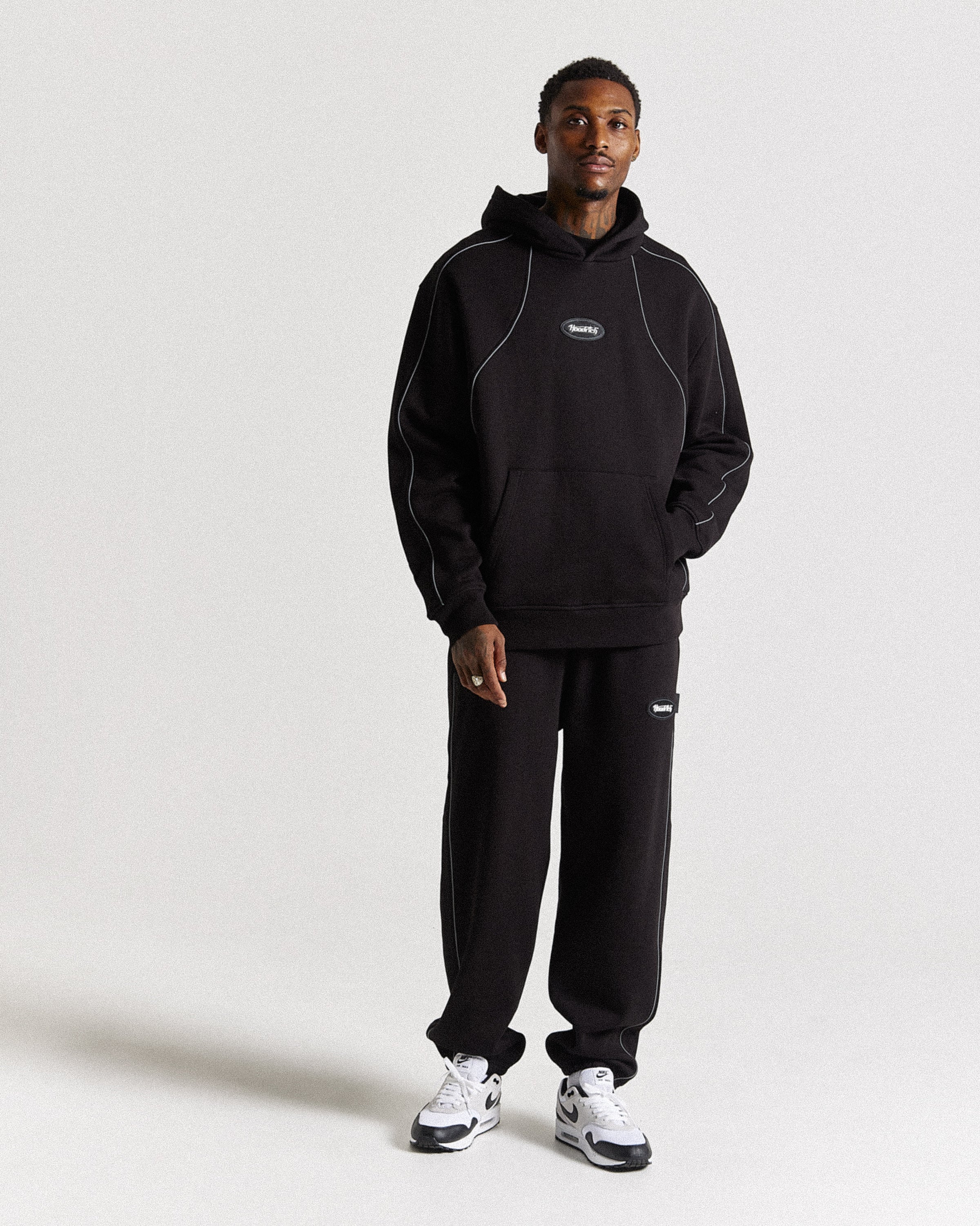 Cypher Oversized Jogger - Black/Reflective - Image 3
