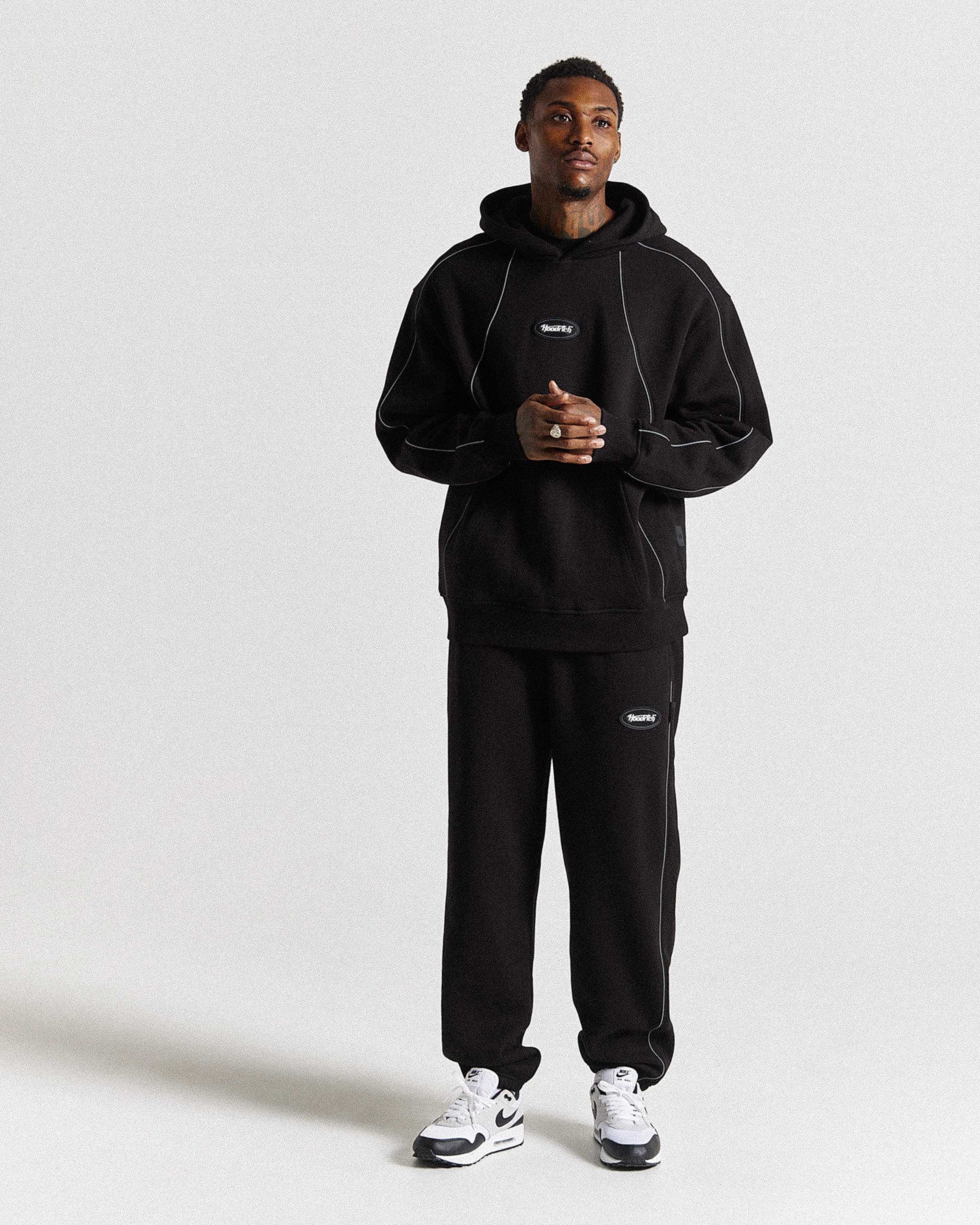 Cypher Oversized Jogger - Black/Reflective - Image 4