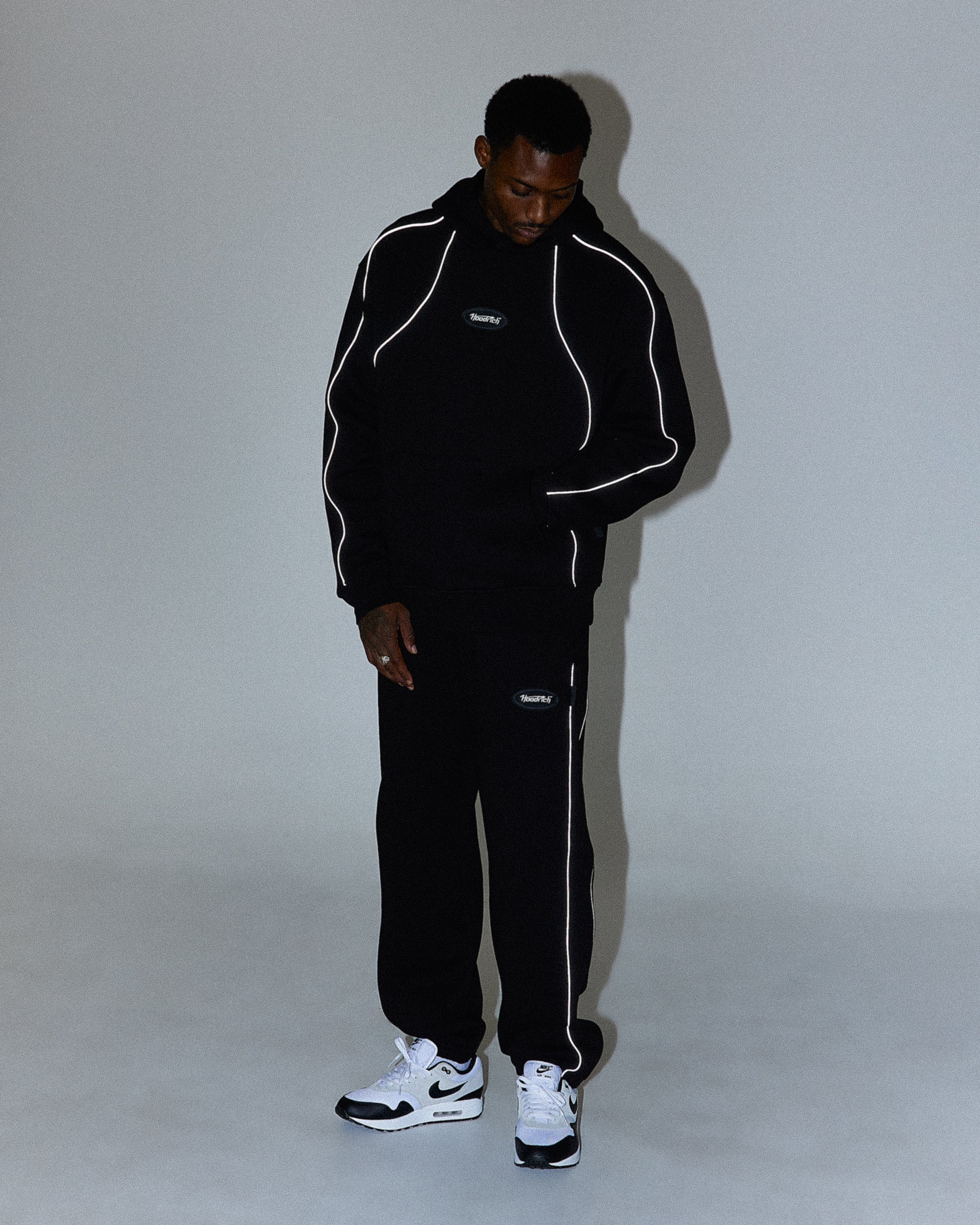 Cypher Oversized Jogger - Black/Reflective - Image 8