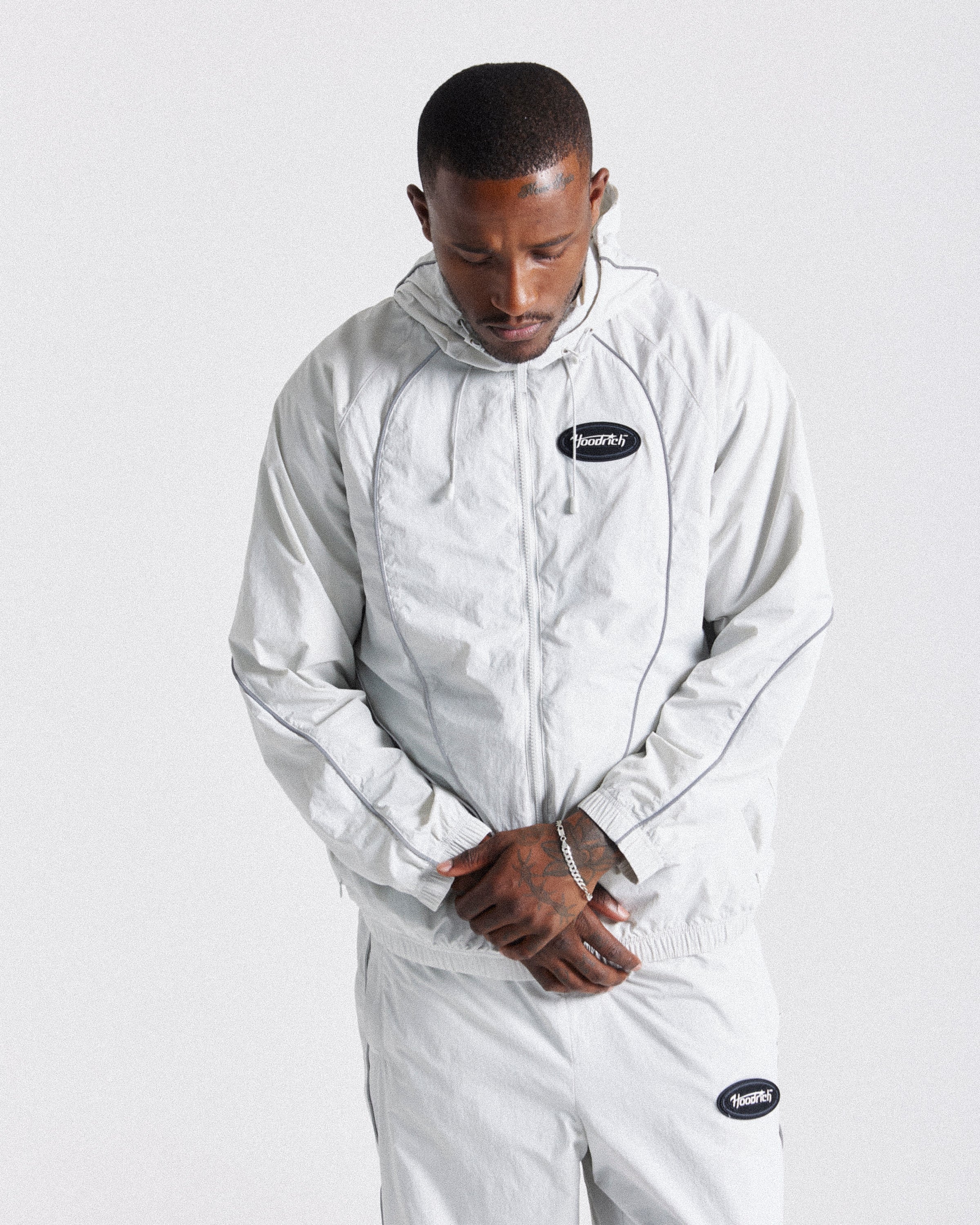 Cypher Woven Jacket - Grey/Reflective - Image 2