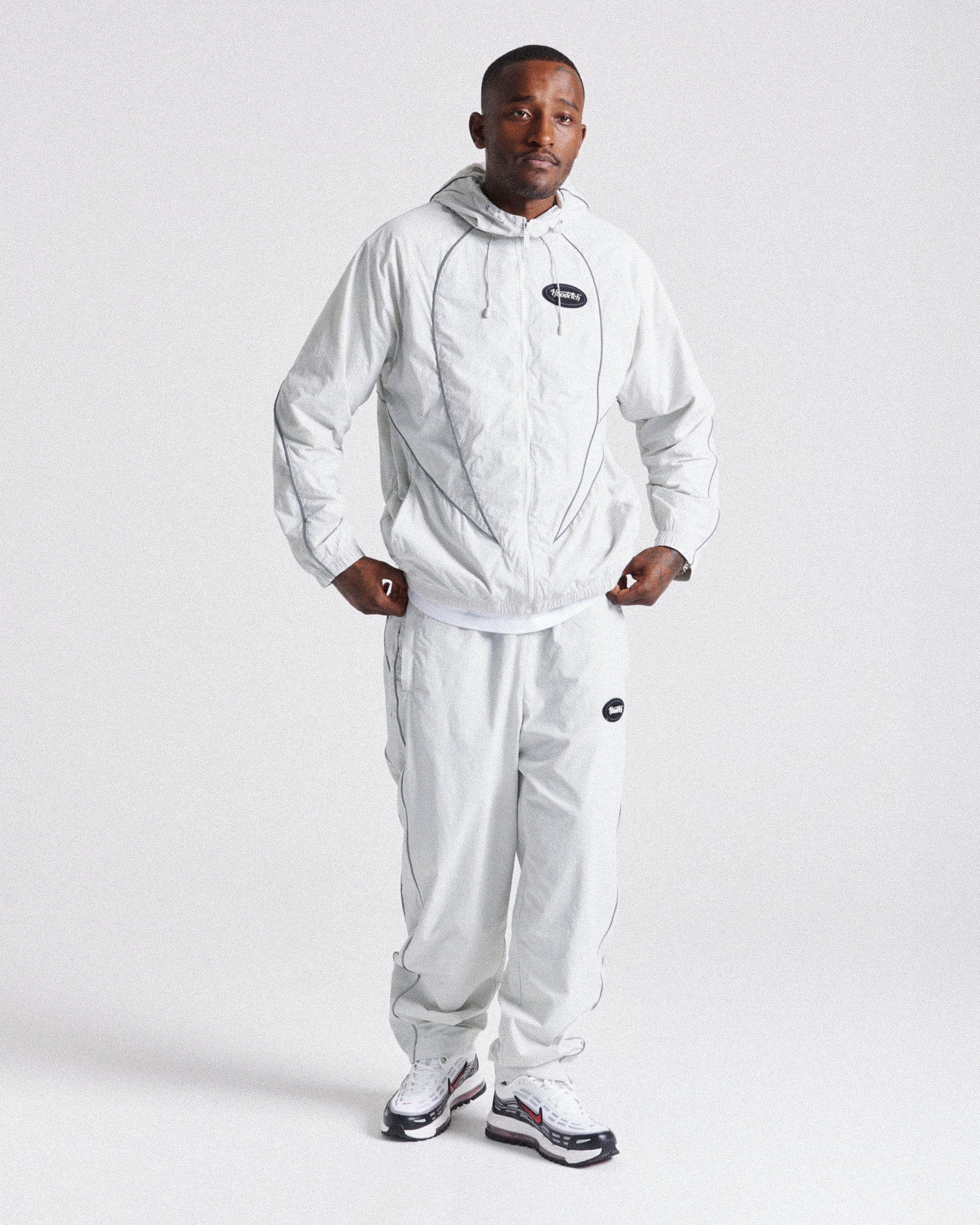 Cypher Woven Jacket - Grey/Reflective - Image 8