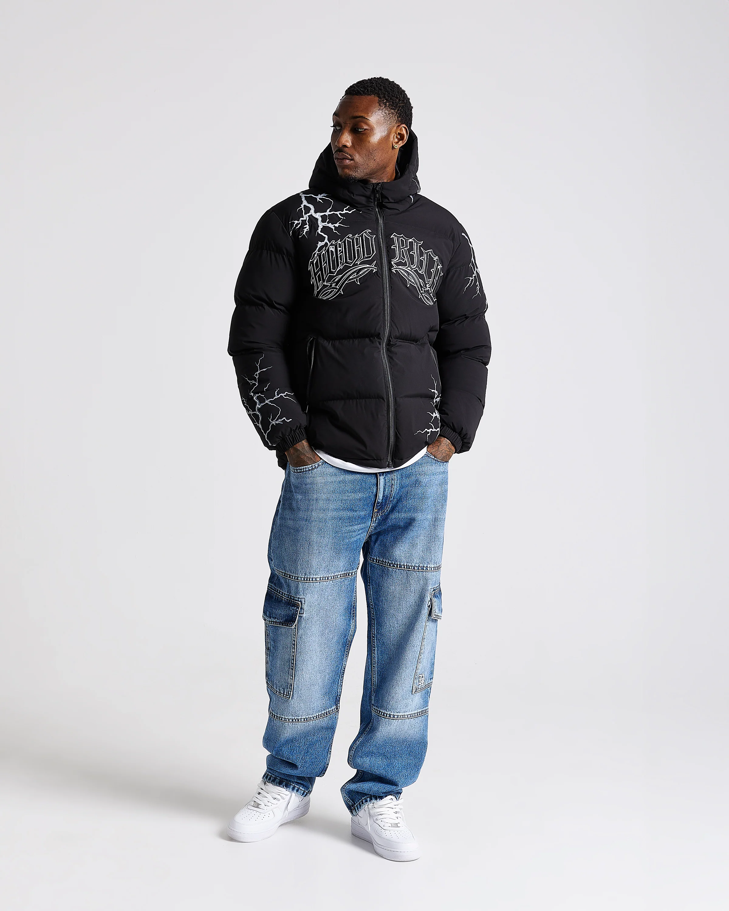 Dark Jacket - Black/White - Image 4