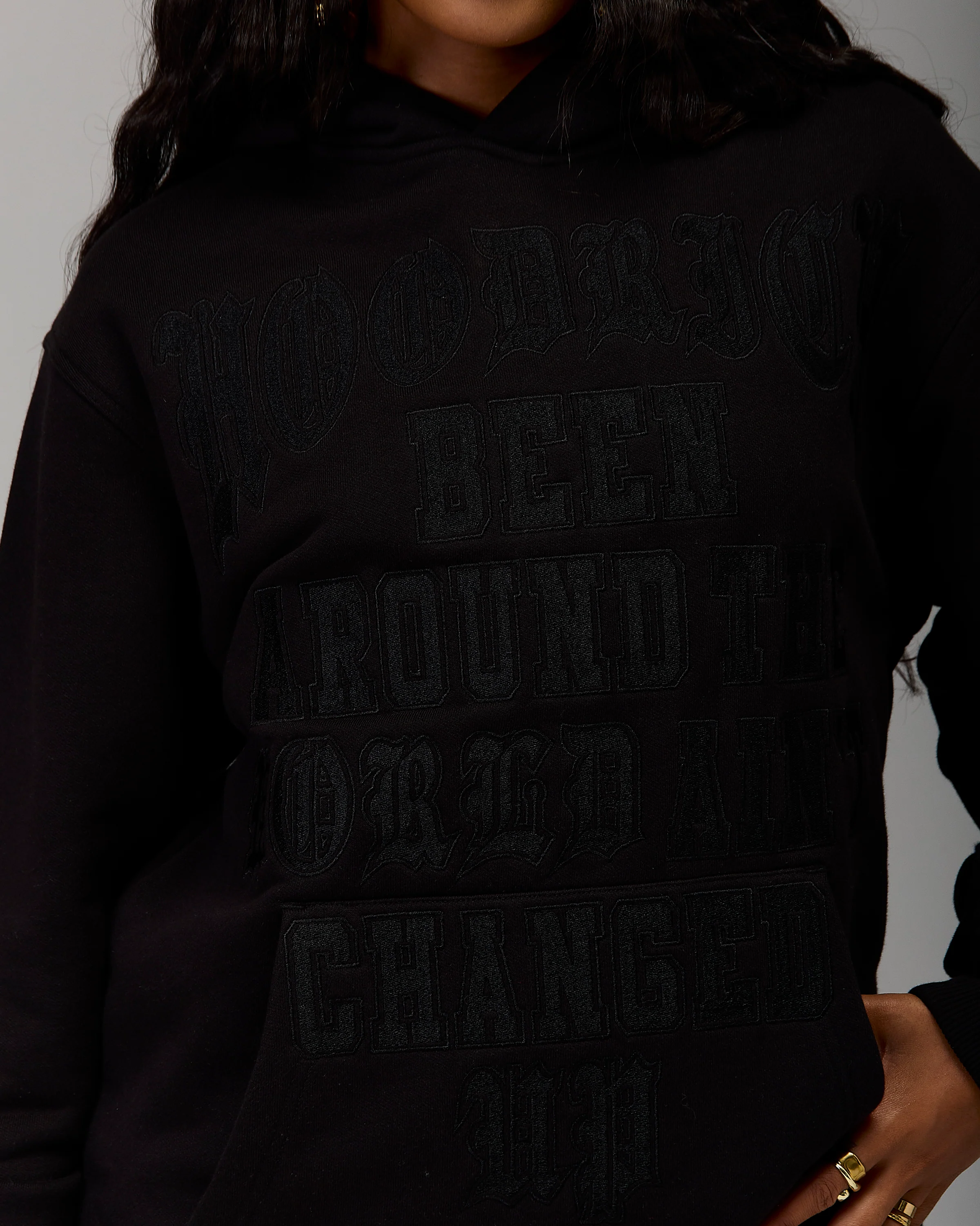 The Winner's Circle Embroidered Hoodie - Black - Image 11