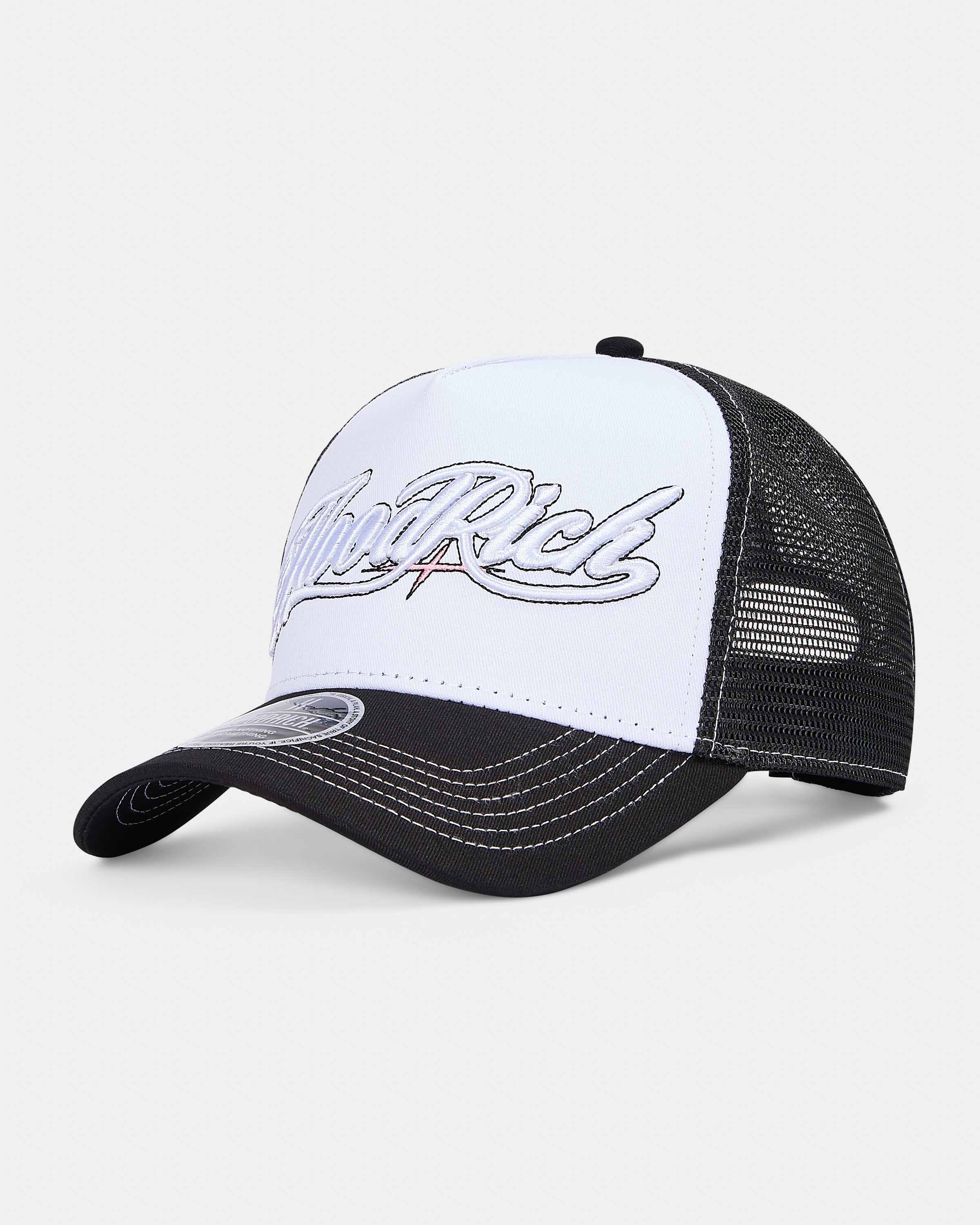 Fadez Trucker Cap - White/Black - Image 4