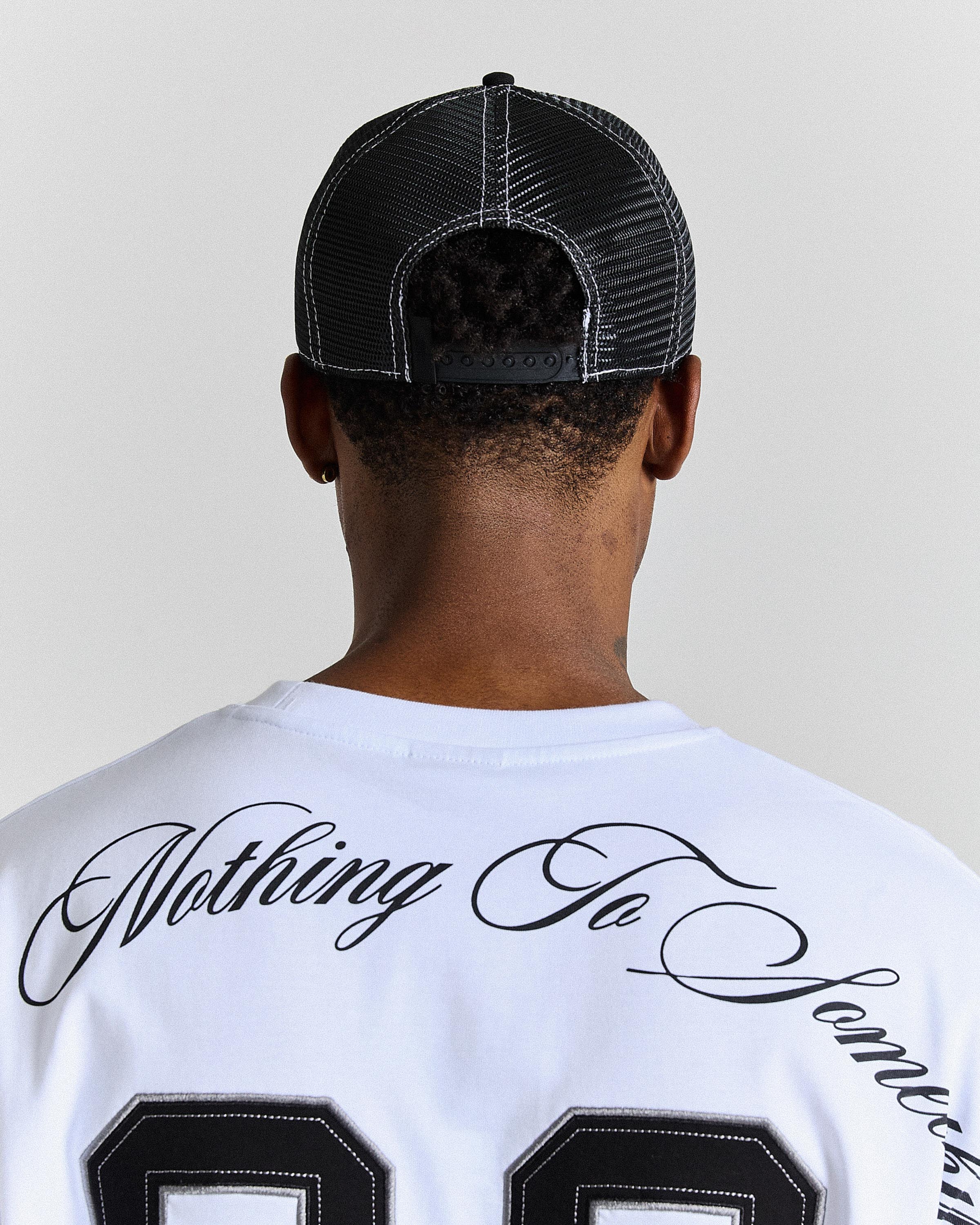 Fadez Trucker Cap - White/Black - Image 6