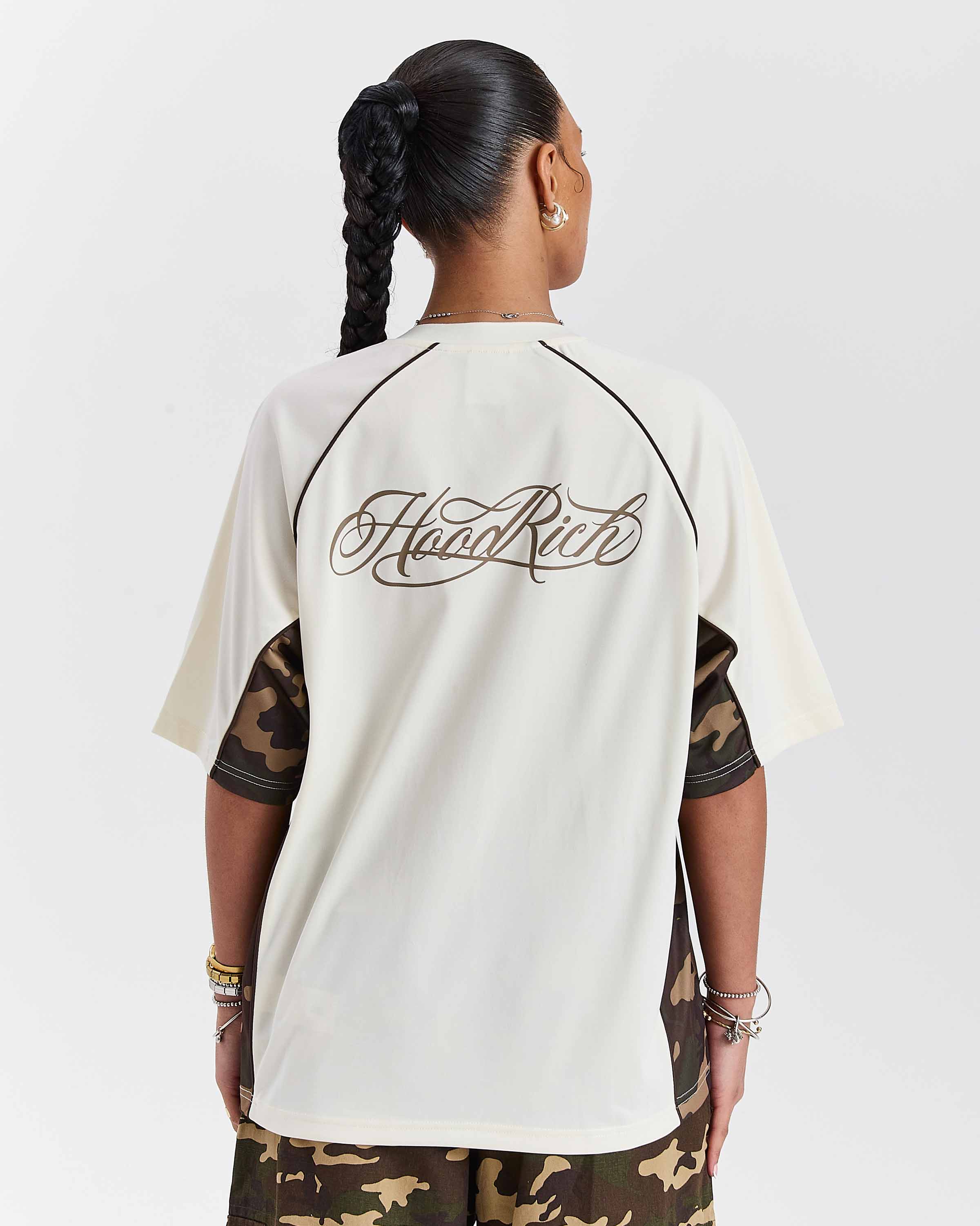 Field Oversized Jersey - White/Camo - Image 3