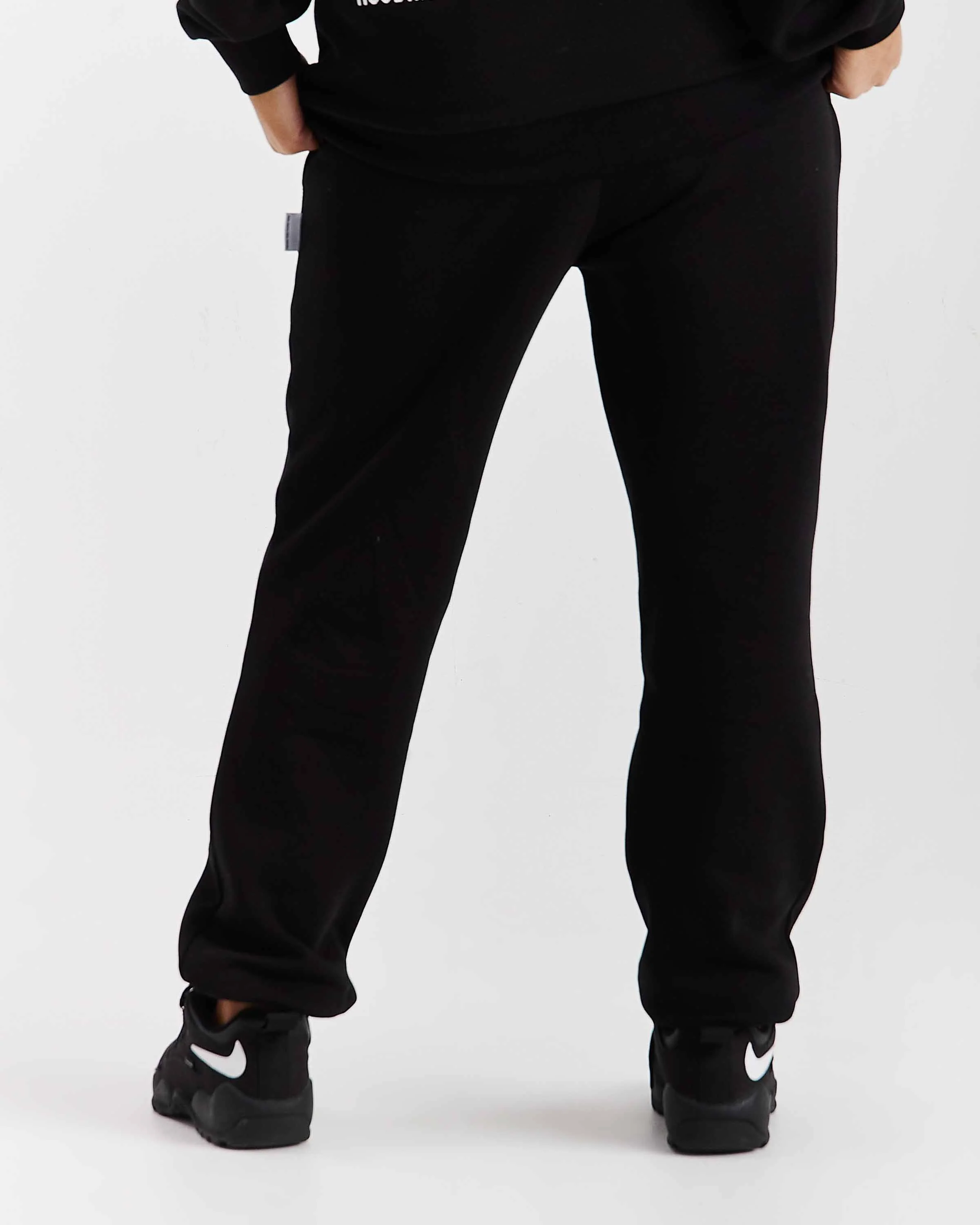 Flex Joggers - Black/White - Image 5