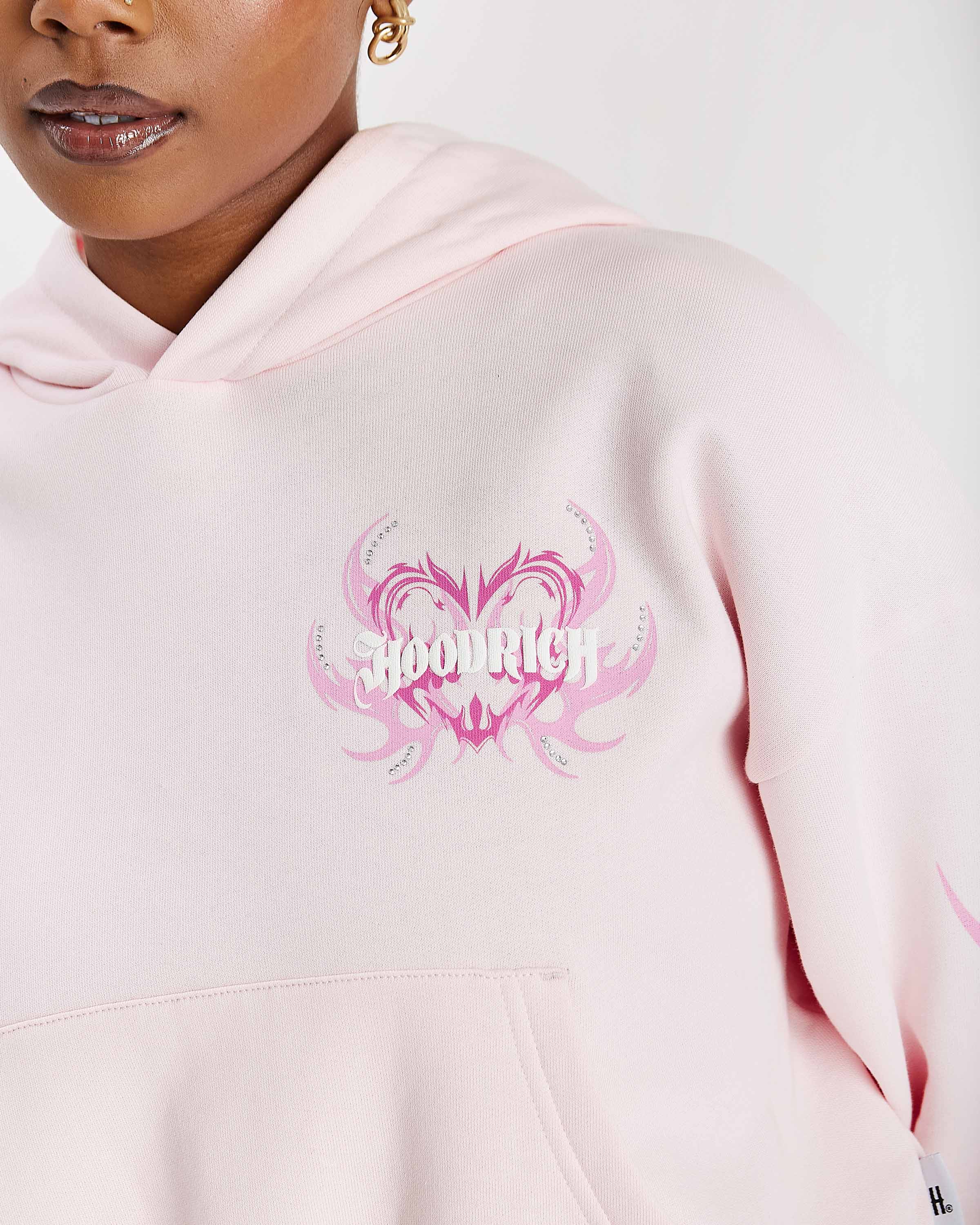 Flux Boxy Hoodie - Pink - Image 5