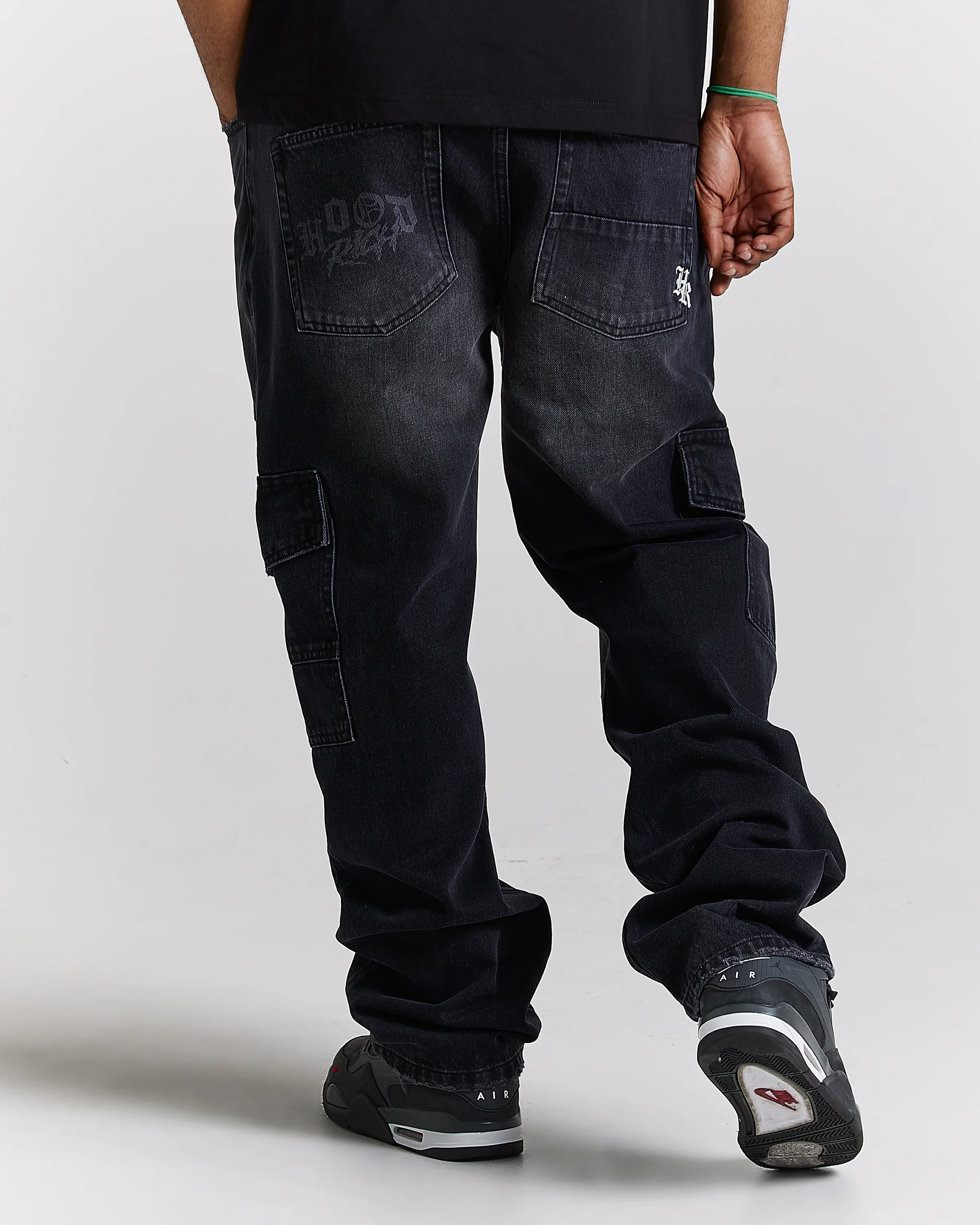Force Denim Jeans - Black Wash - Image 6