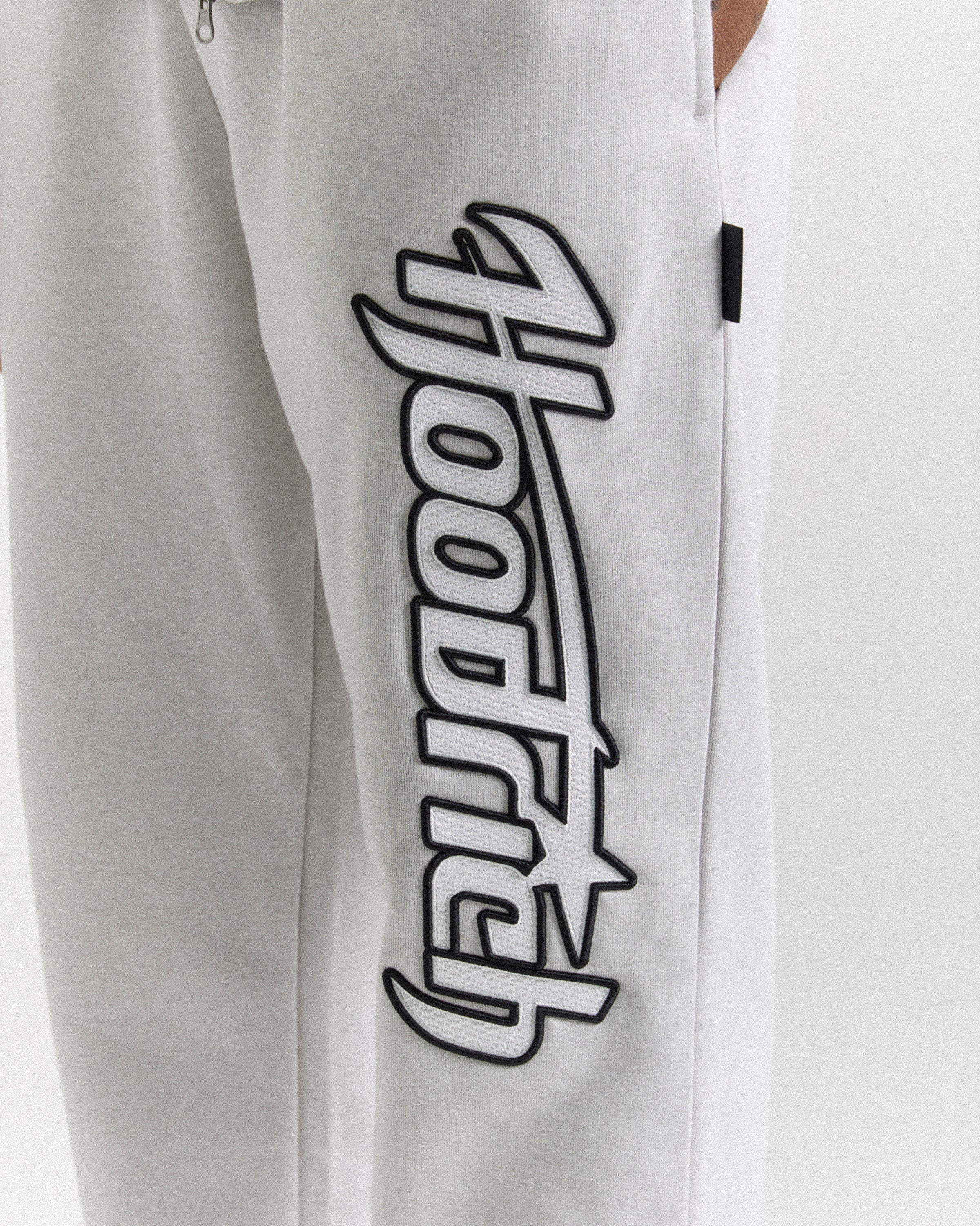 Galaxy Oversized Joggers - Grey/Black - Image 6