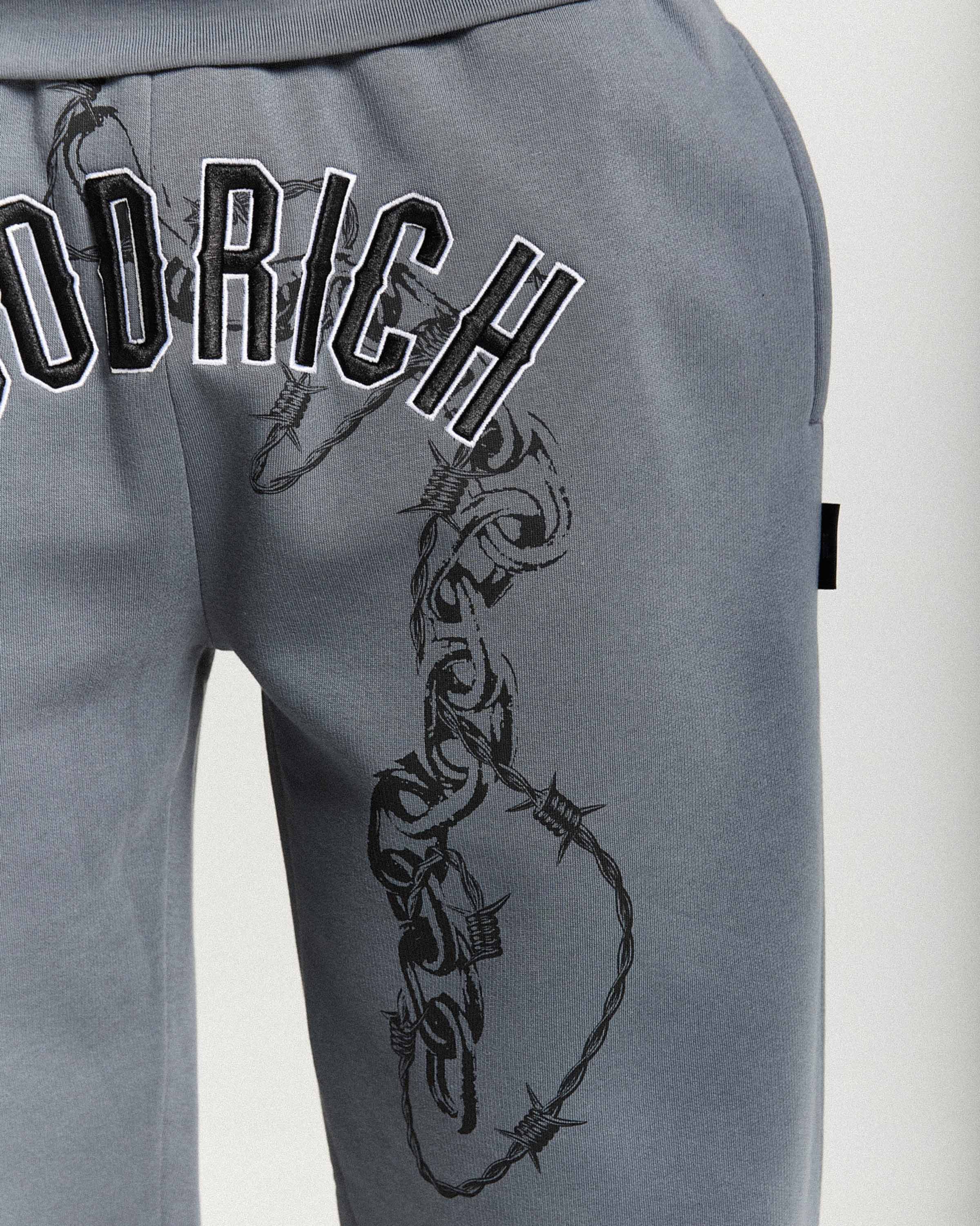 Guepard Oversized Joggers - Grey/Black/White - Image 4