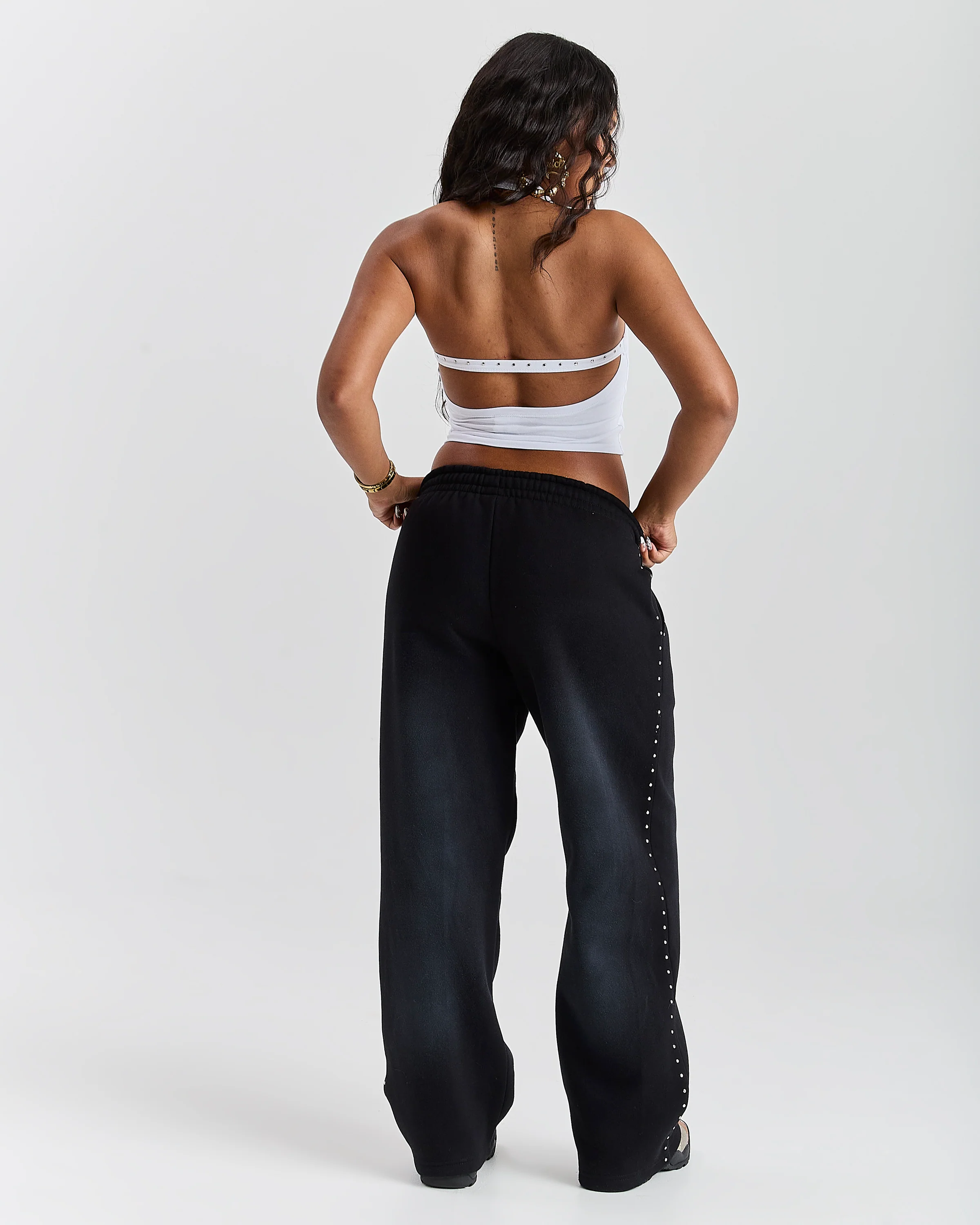 The Winner's Circle Aspen Gothic Halter Top - White - Image 14