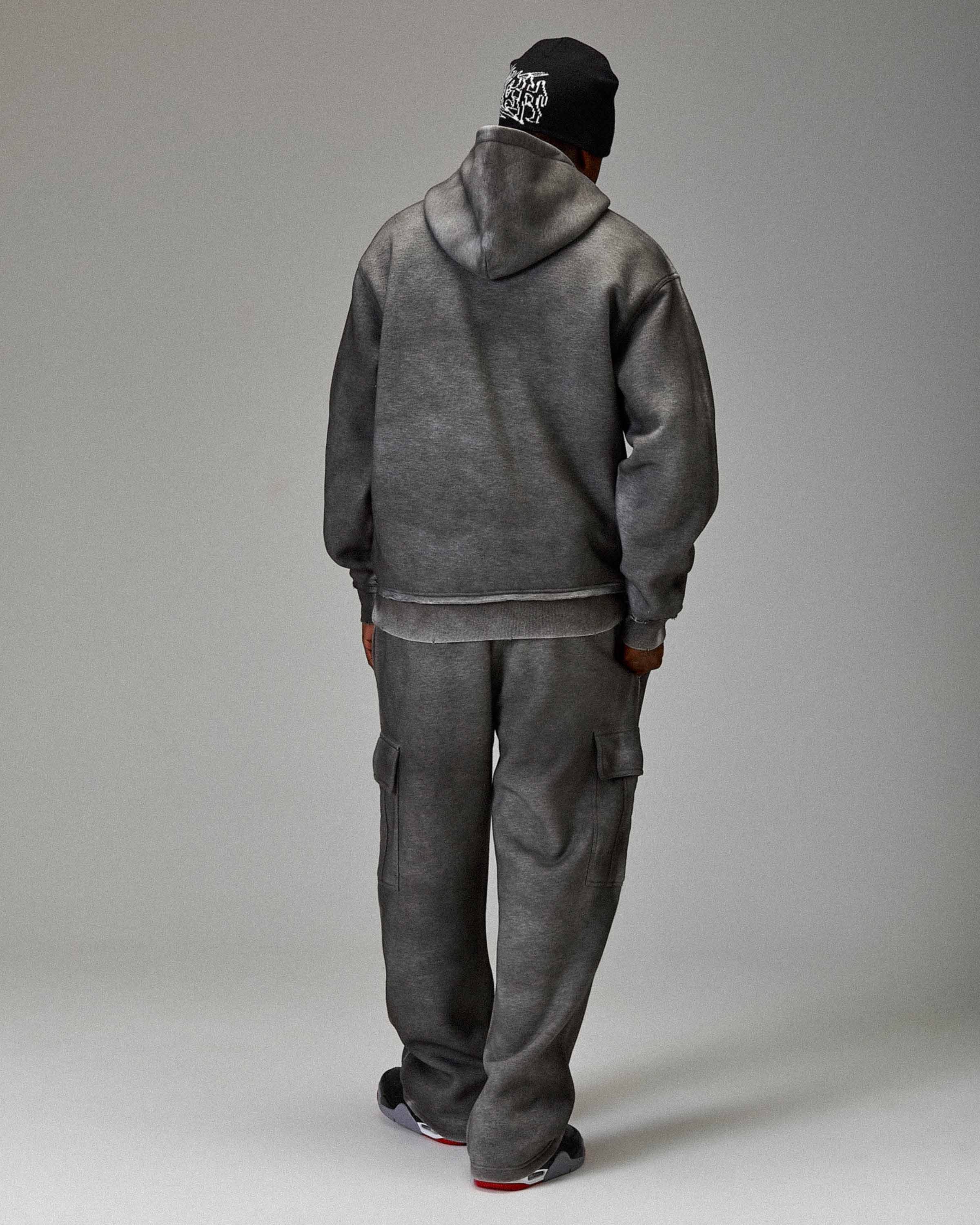 The Winner's Circle Hazy Oversized Hoodie - Grey - Image 4