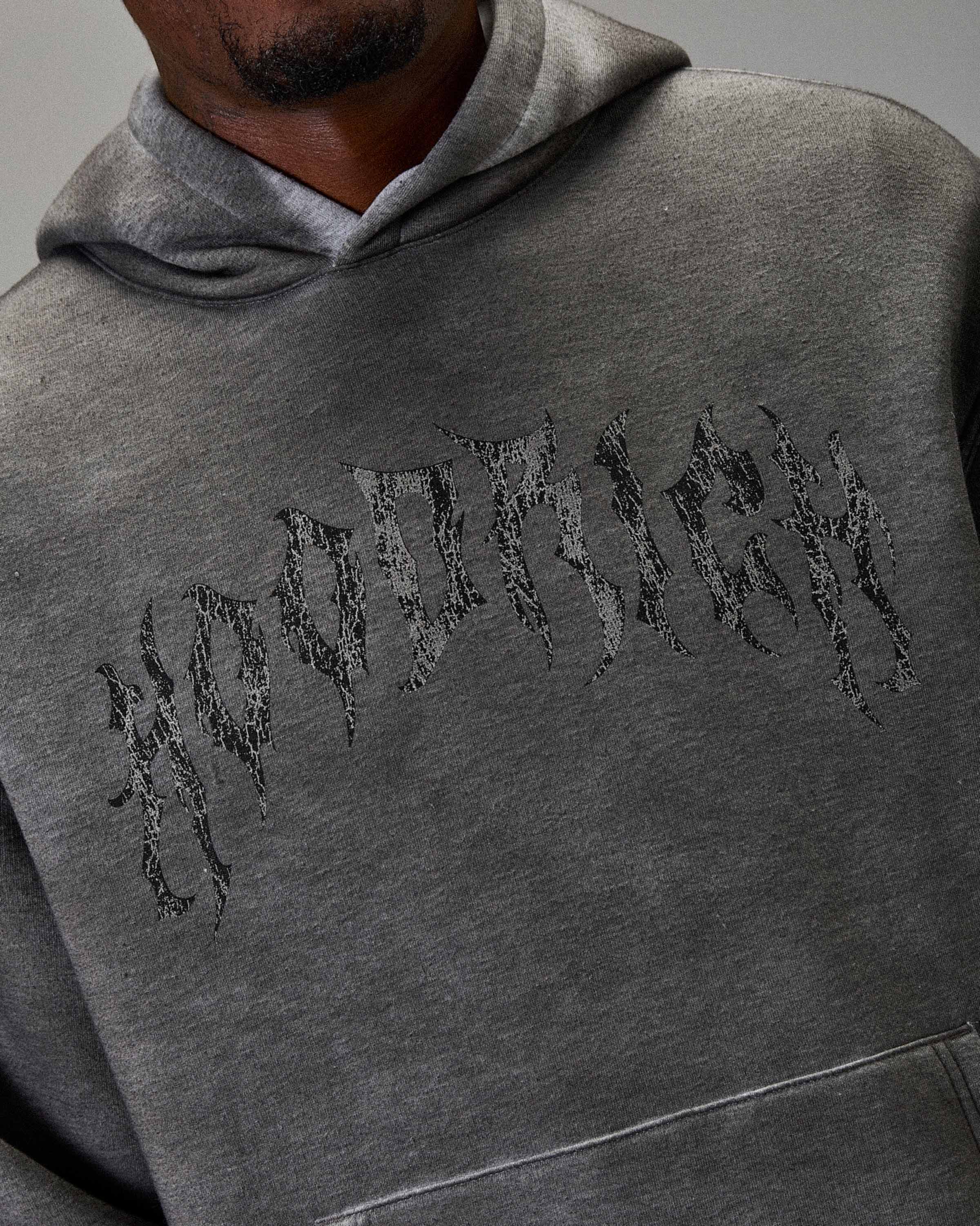 The Winner's Circle Hazy Oversized Hoodie - Grey - Image 5