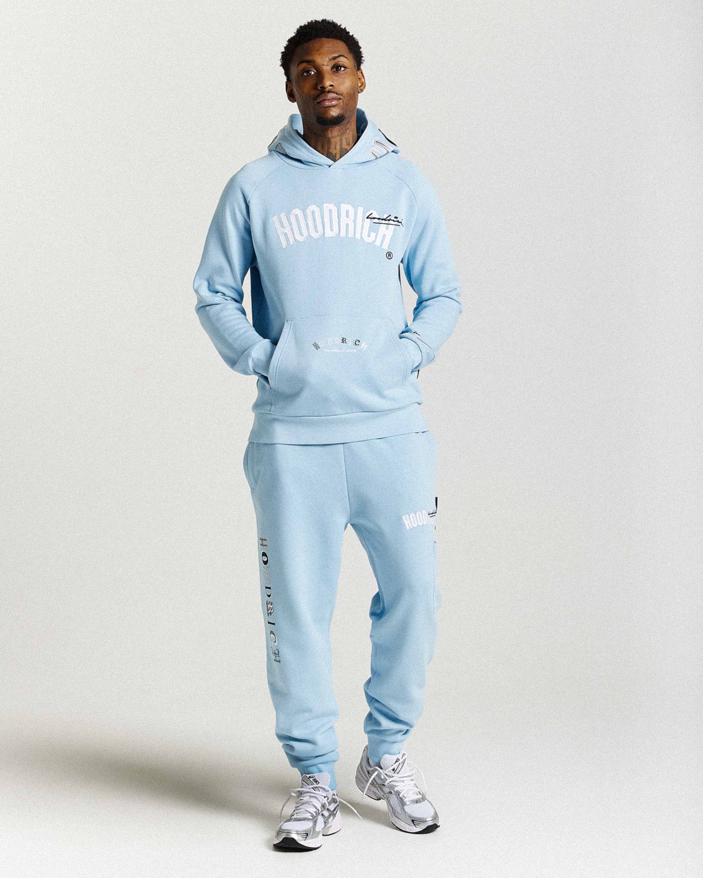 Heat Hoodie - Blue/White - Image 9