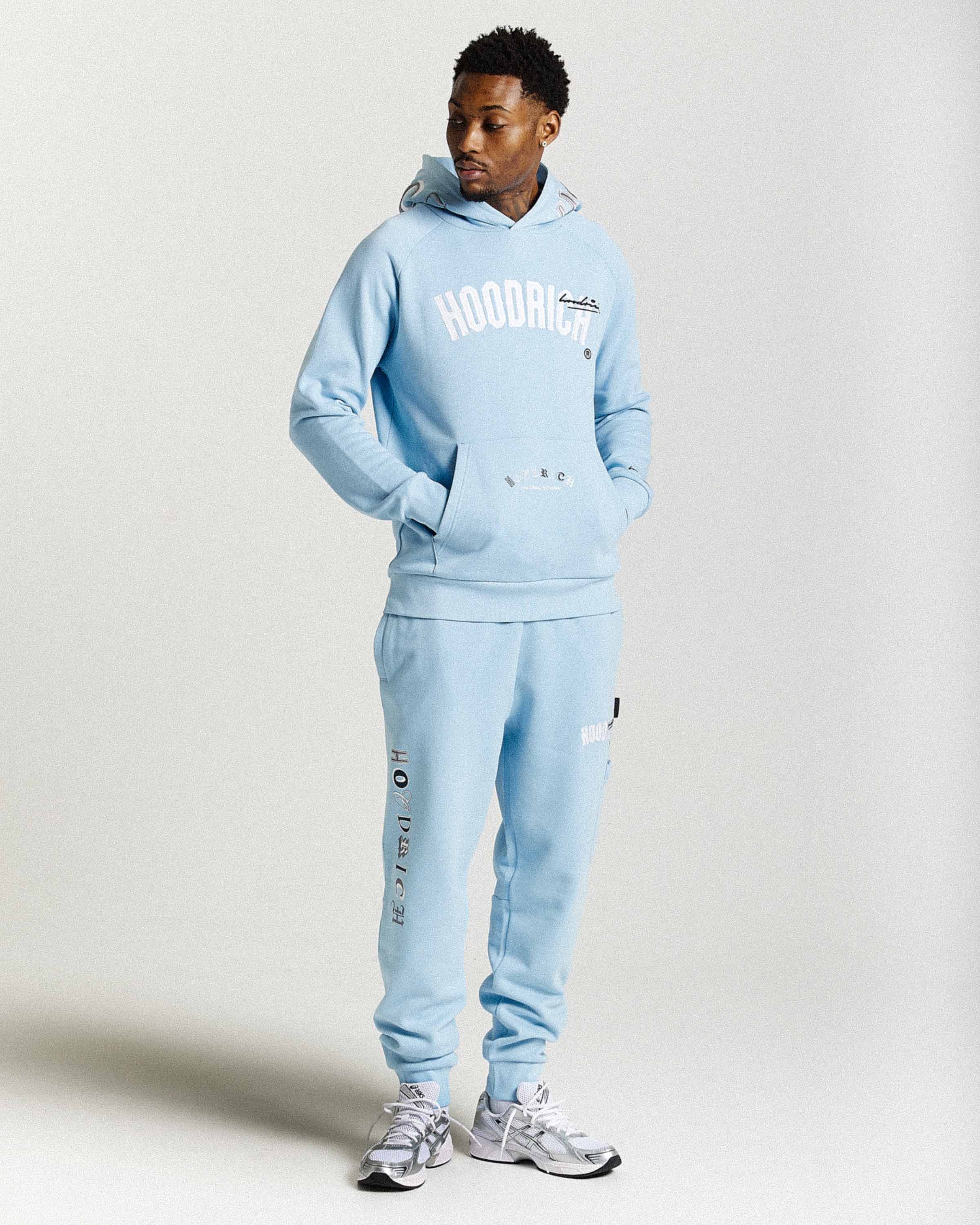 Heat Joggers - Blue/White - Image 10