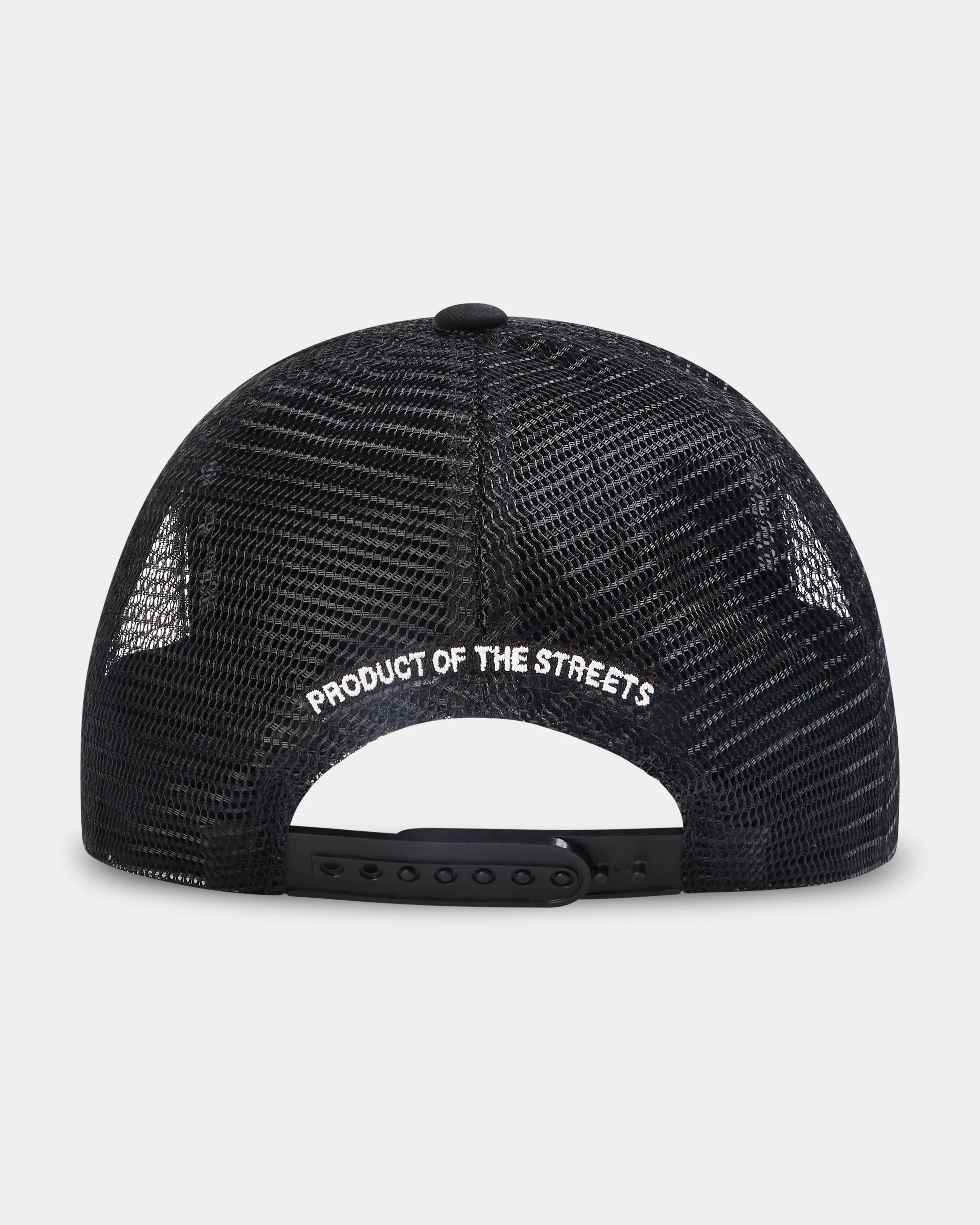 Helix 5 Panel Trucker Cap - Black/White - Image 4