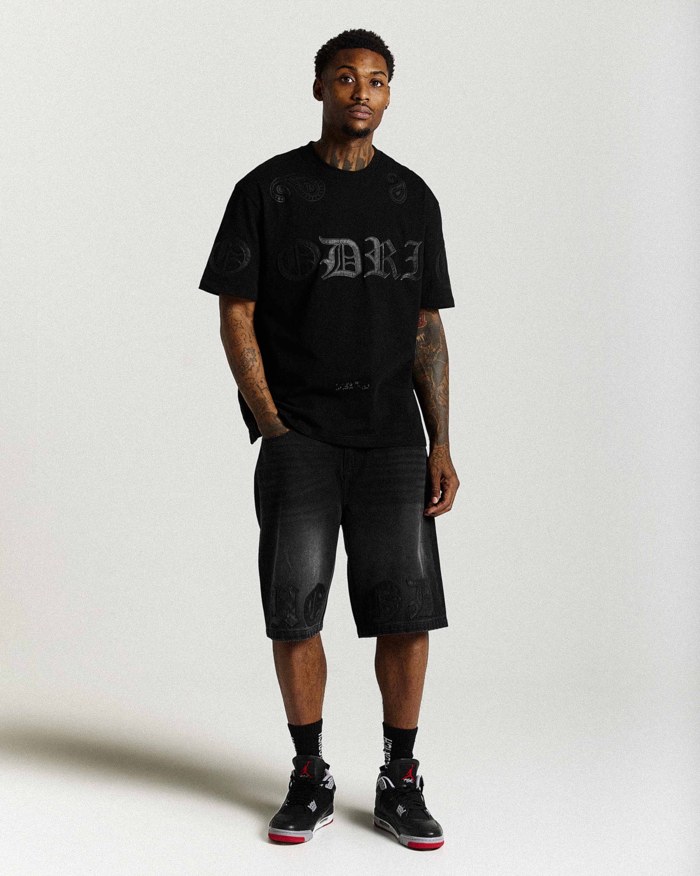 Inkline Denim Jort - Black Wash - Image 10