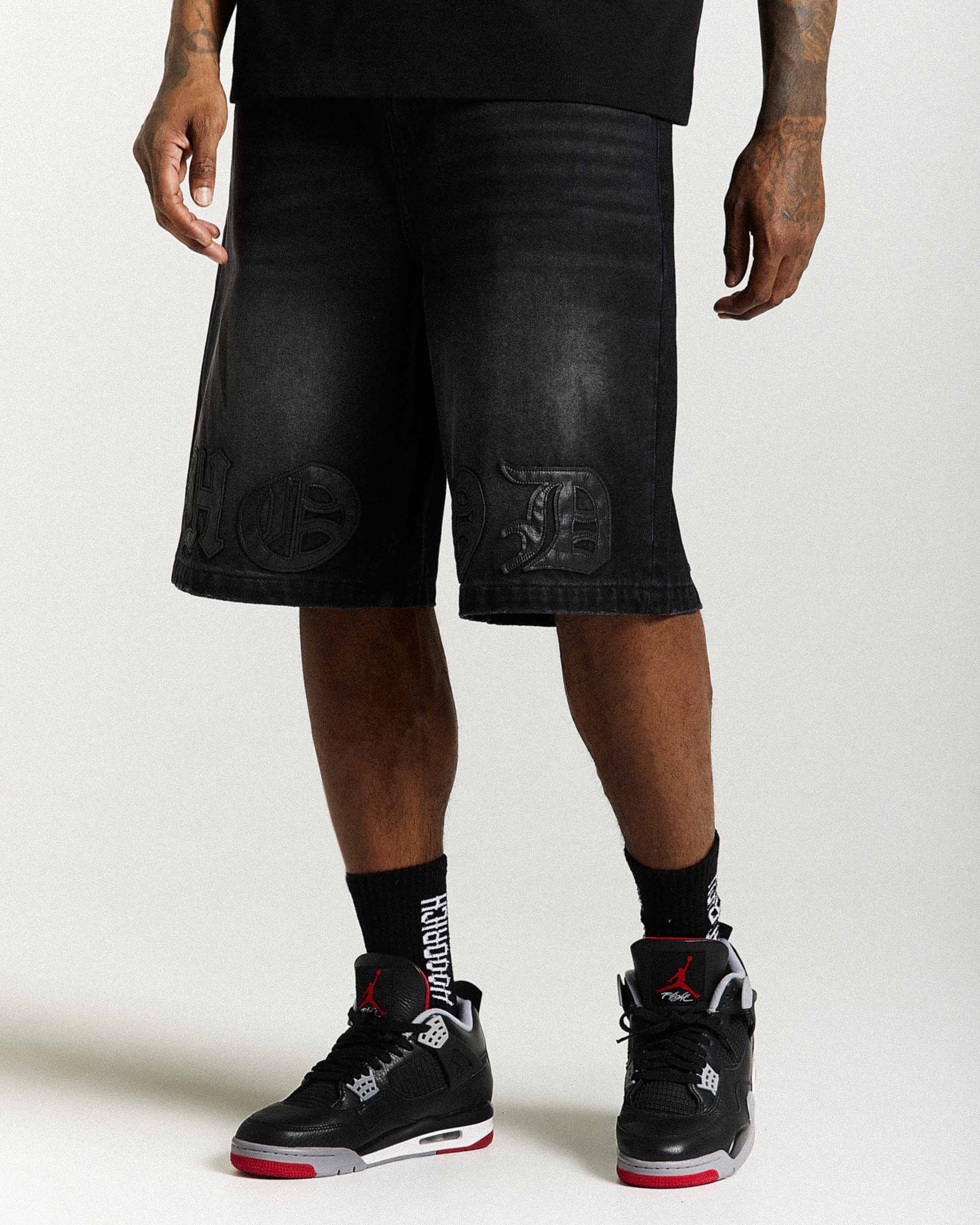 Inkline Denim Jort - Black Wash - Image 6