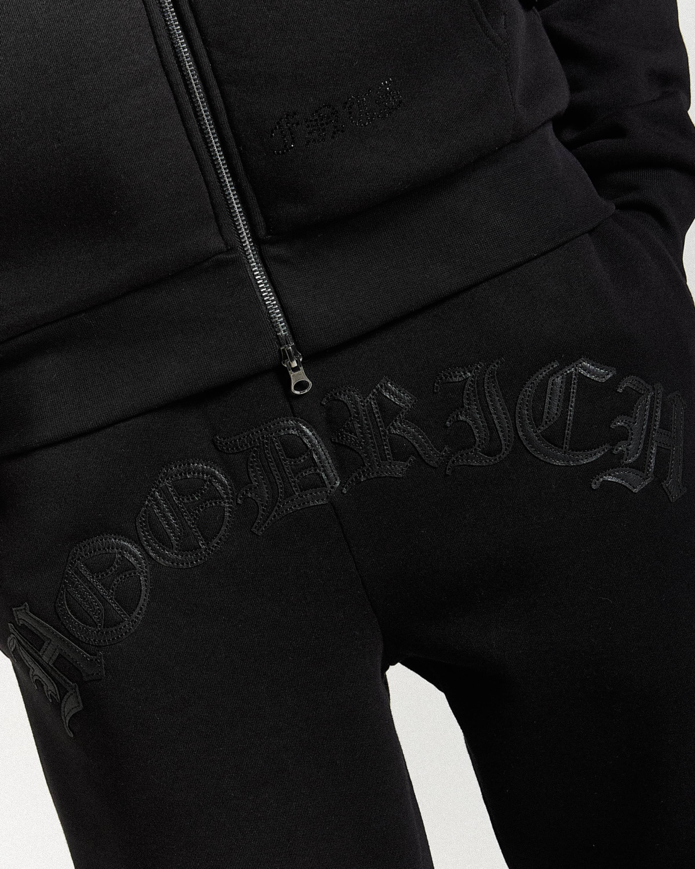 Inkline Oversized Joggers - Black - Image 3