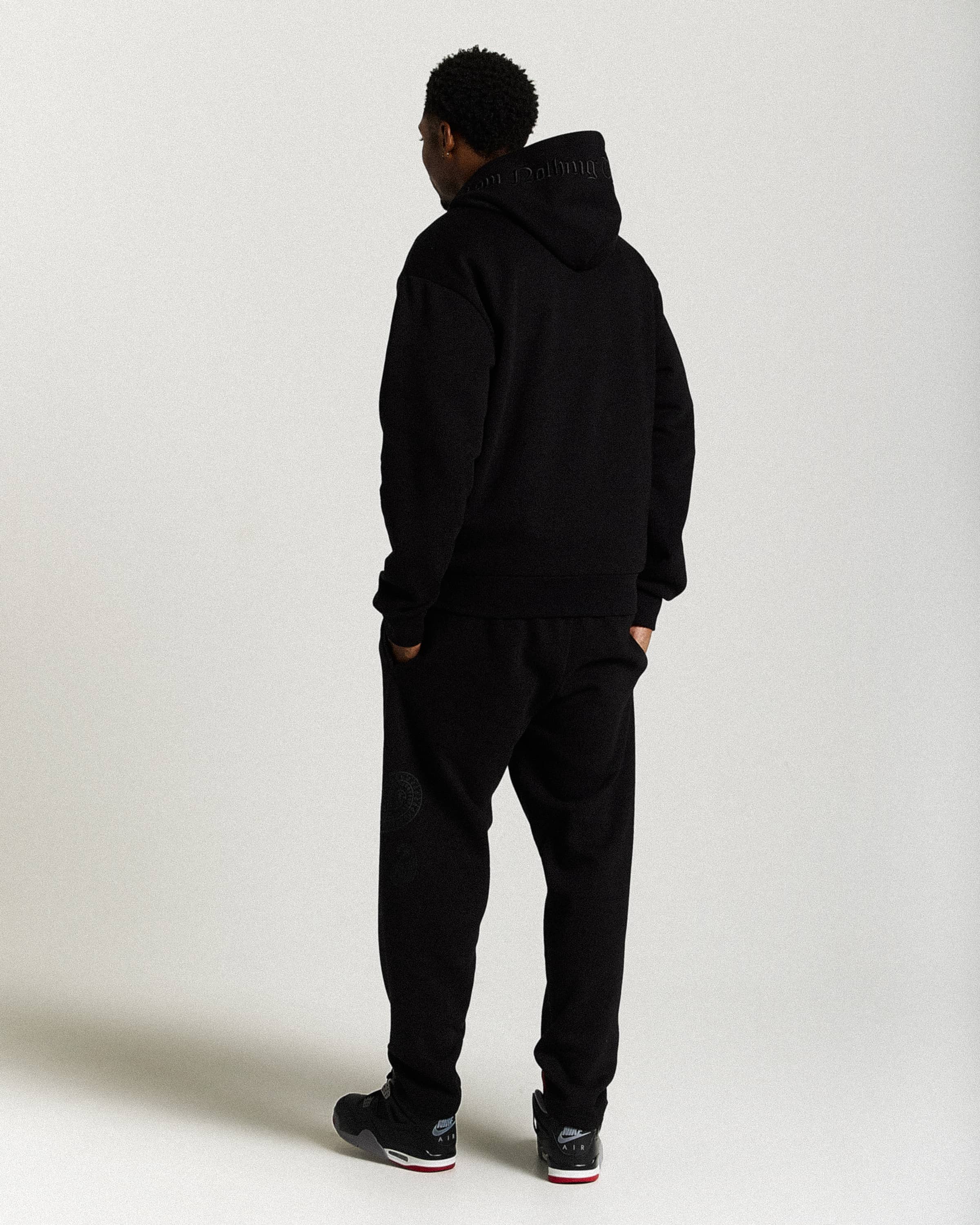 Inkline Oversized Joggers - Black - Image 5