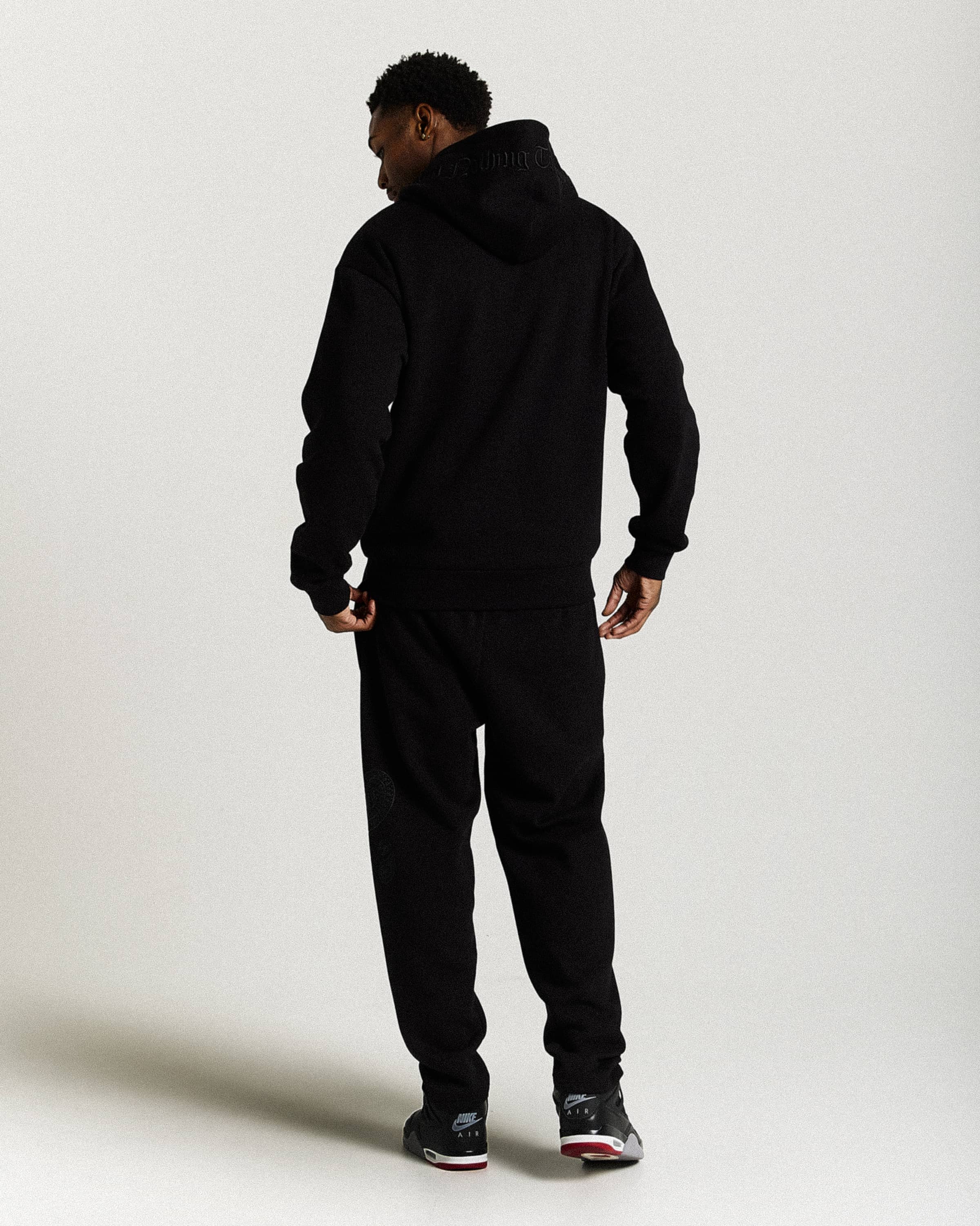 Inkline Oversized Joggers - Black - Image 6