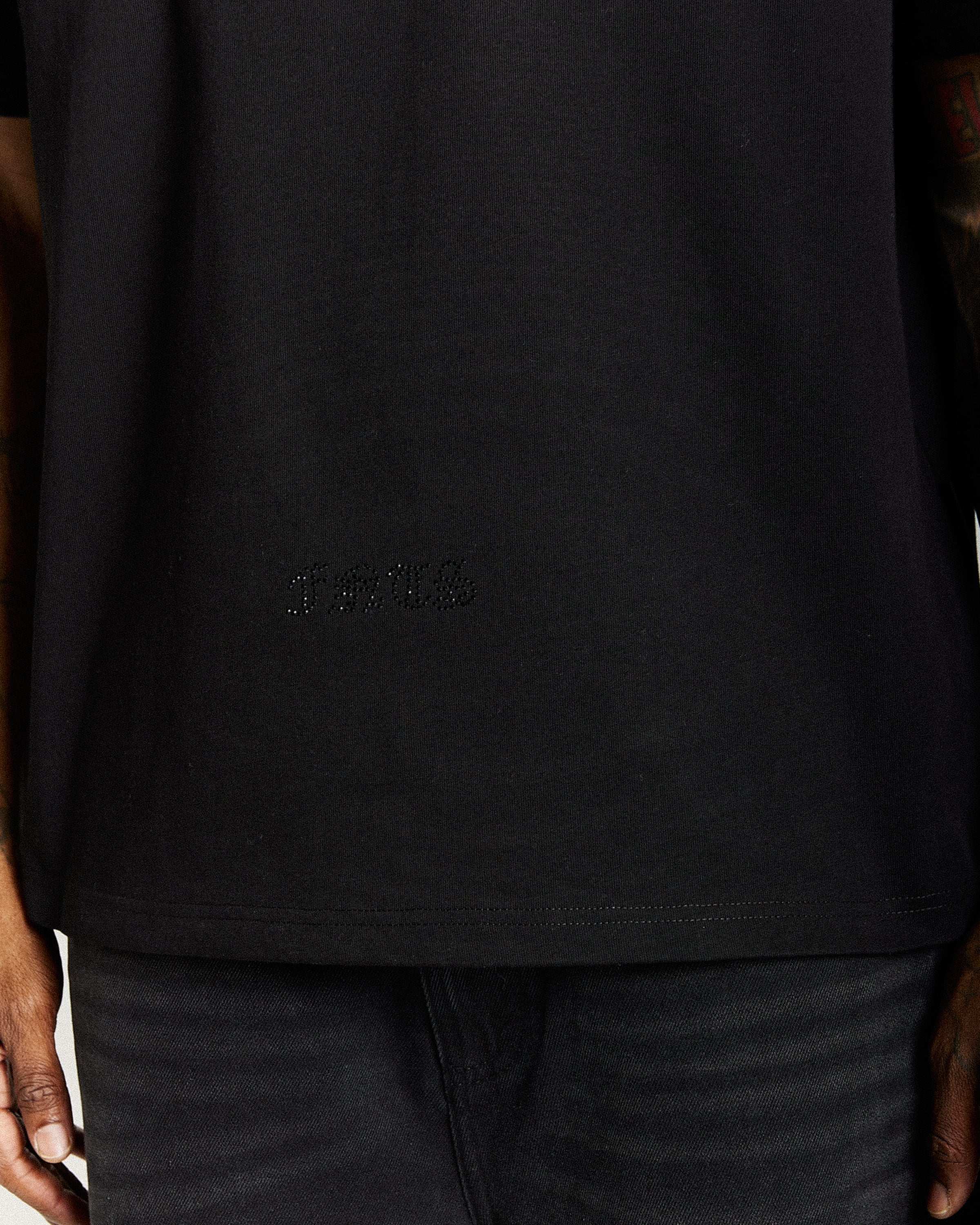 Inkline Oversized T-Shirt - Black - Image 7