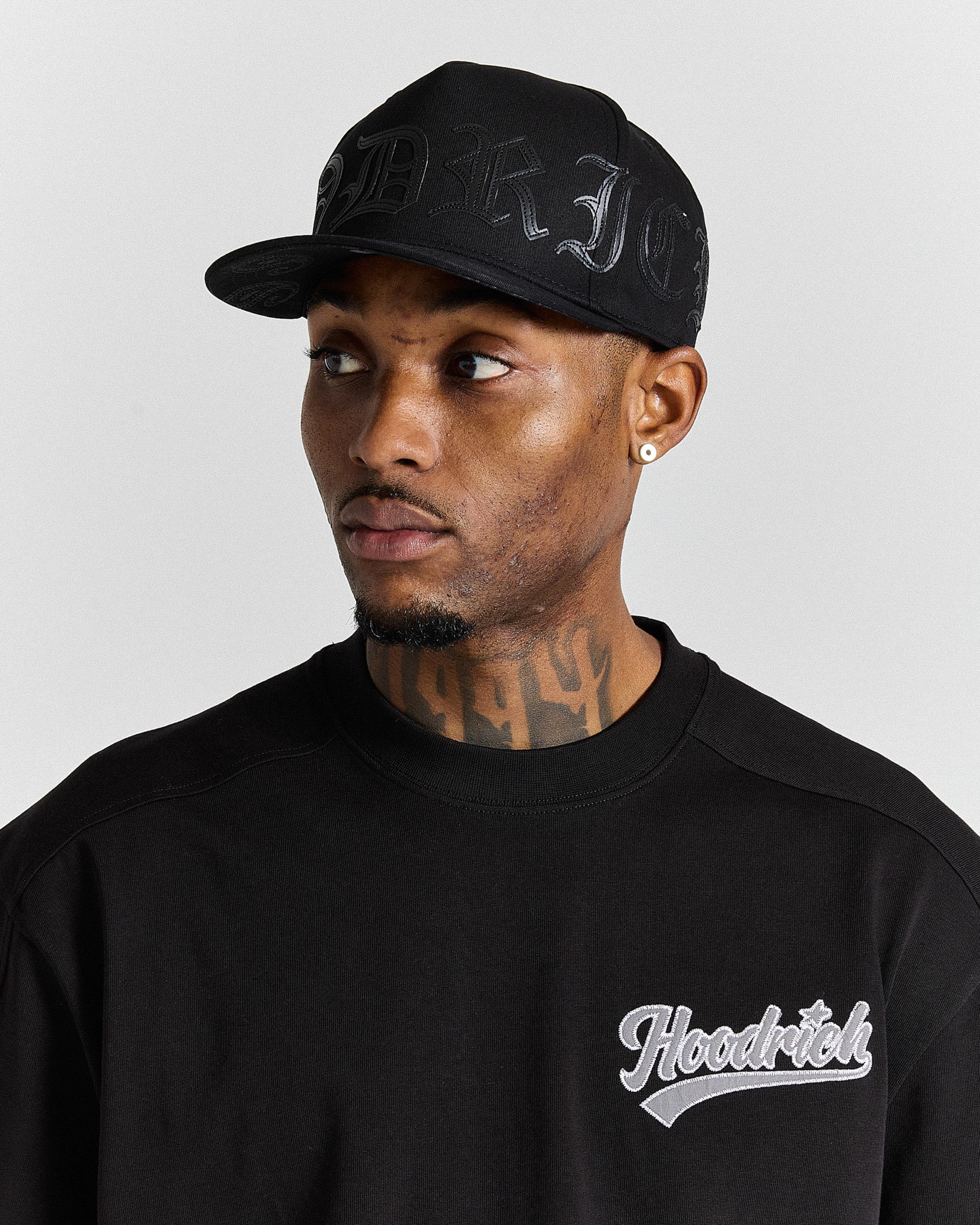 Inkline Snapback Cap - Black - Image 13