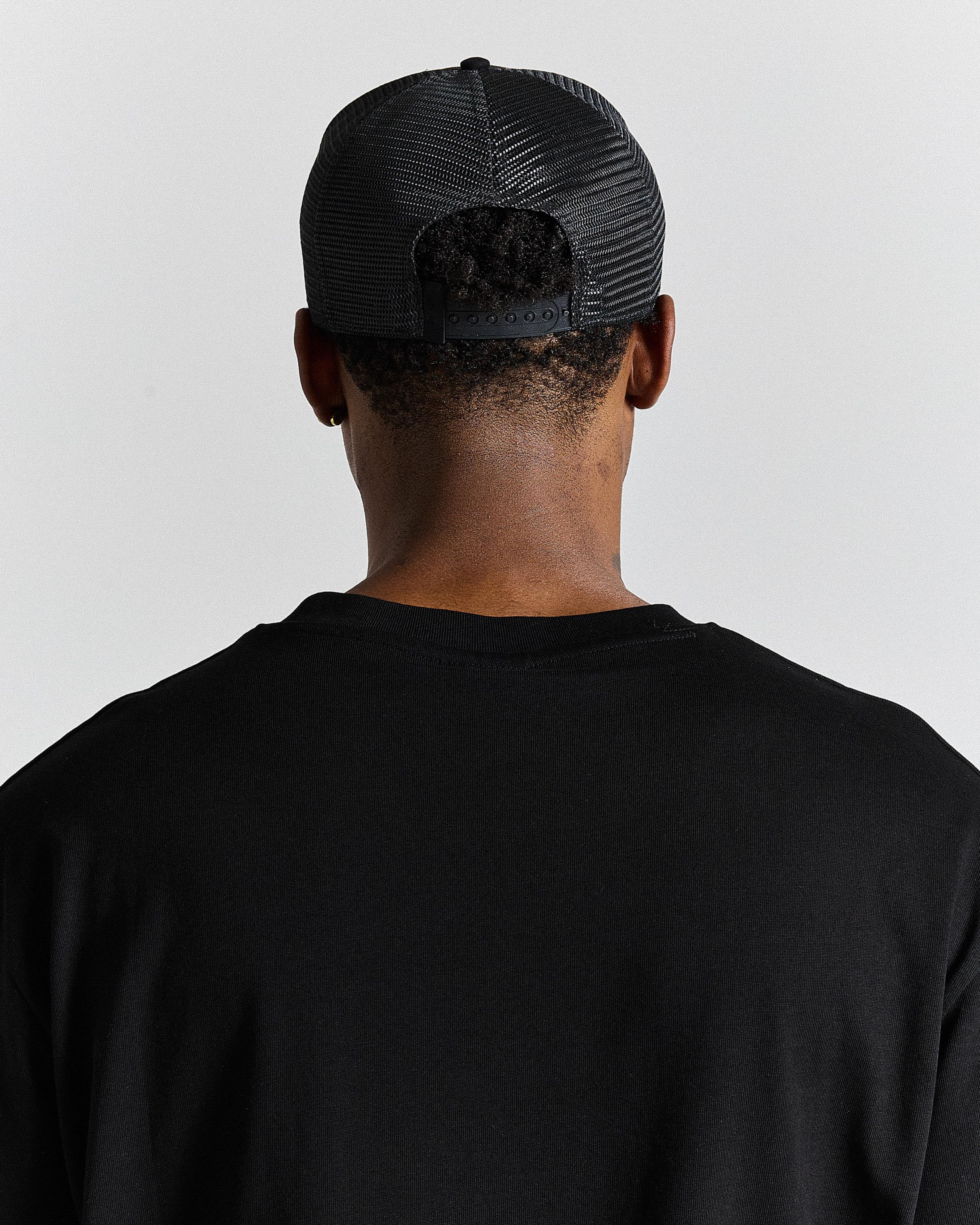 Inkline Trucker Cap - Black - Image 5