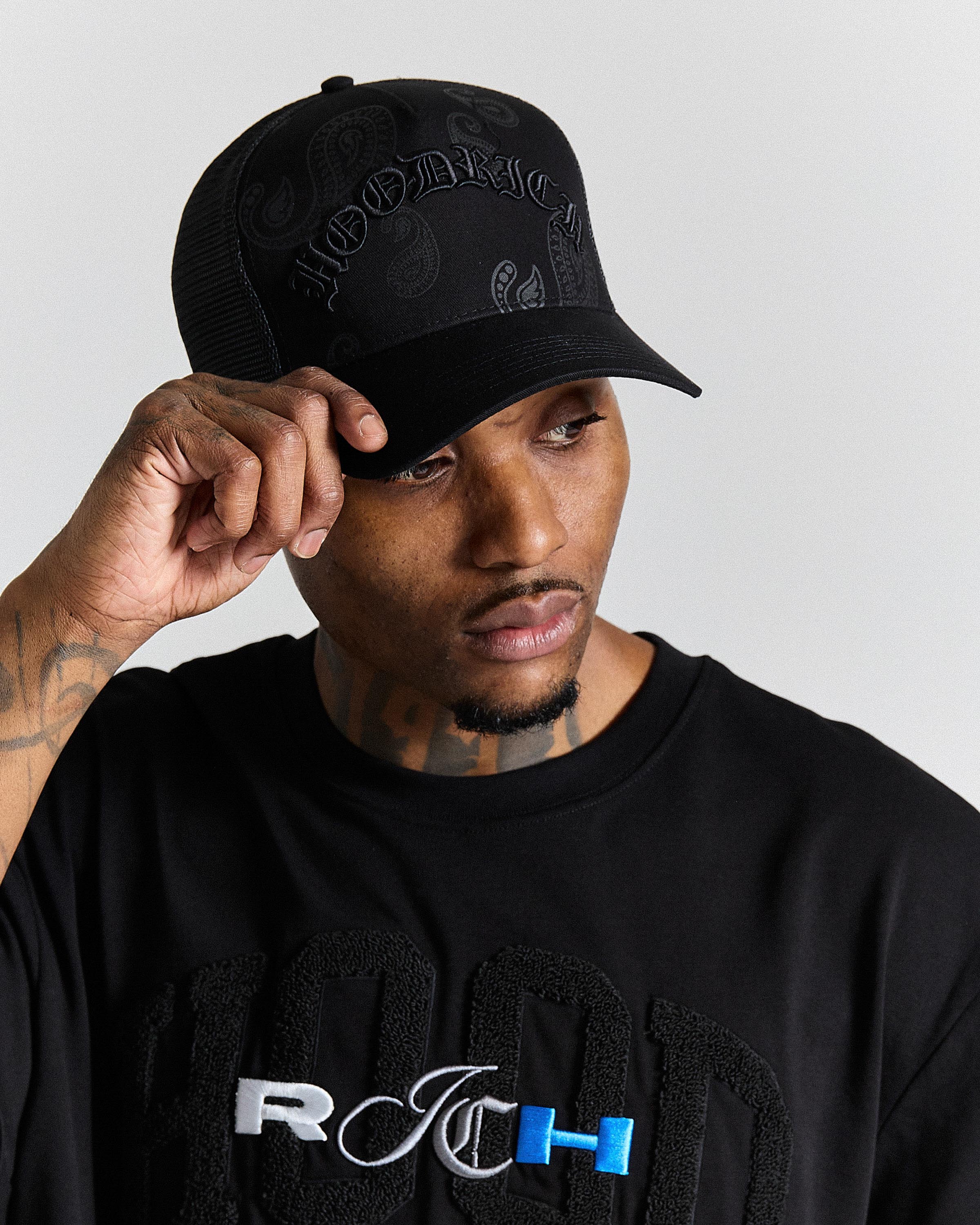 Inkline Trucker Cap - Black - Image 9