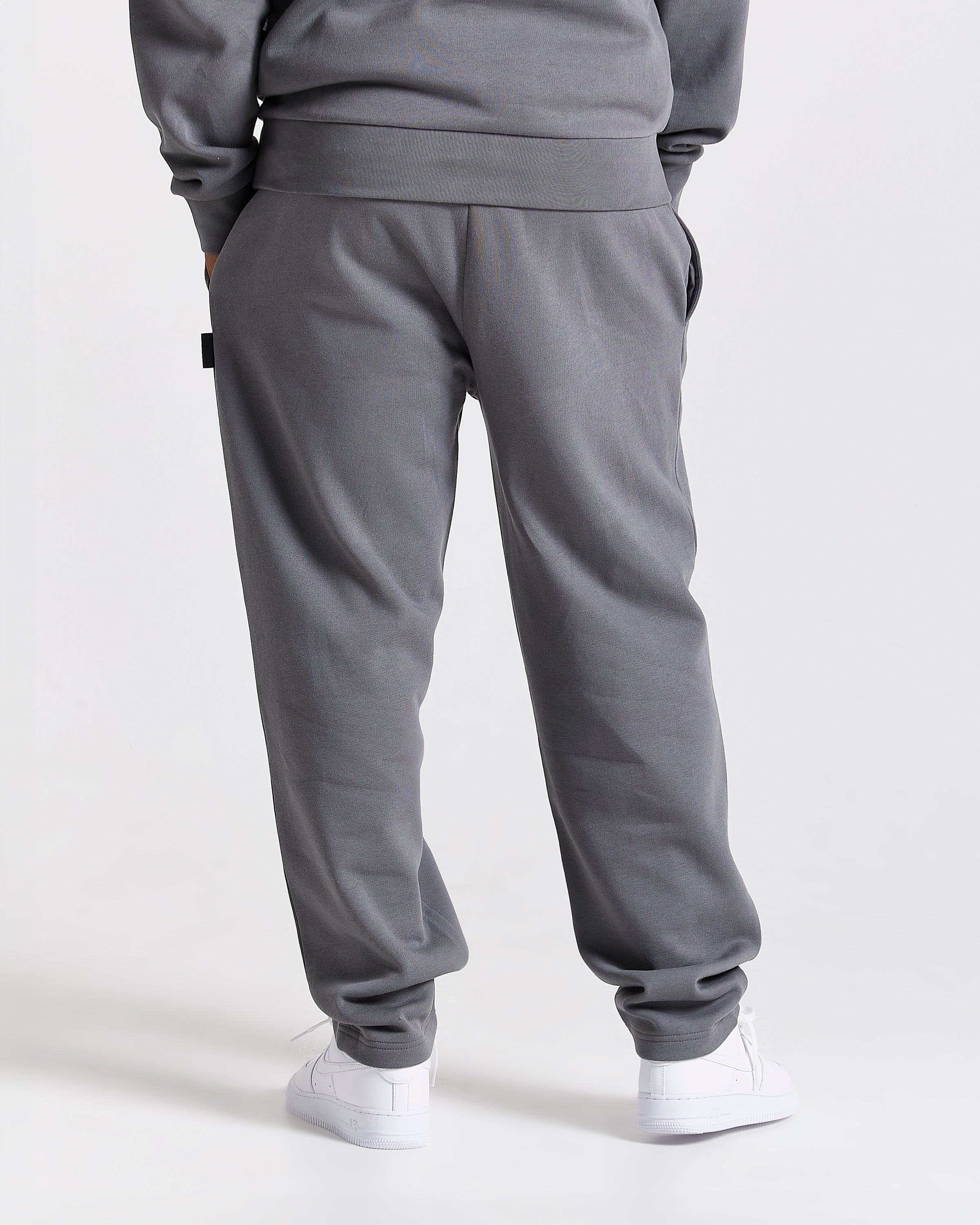 Iron Oversized Joggers - Grey/Rhinestones - Image 8