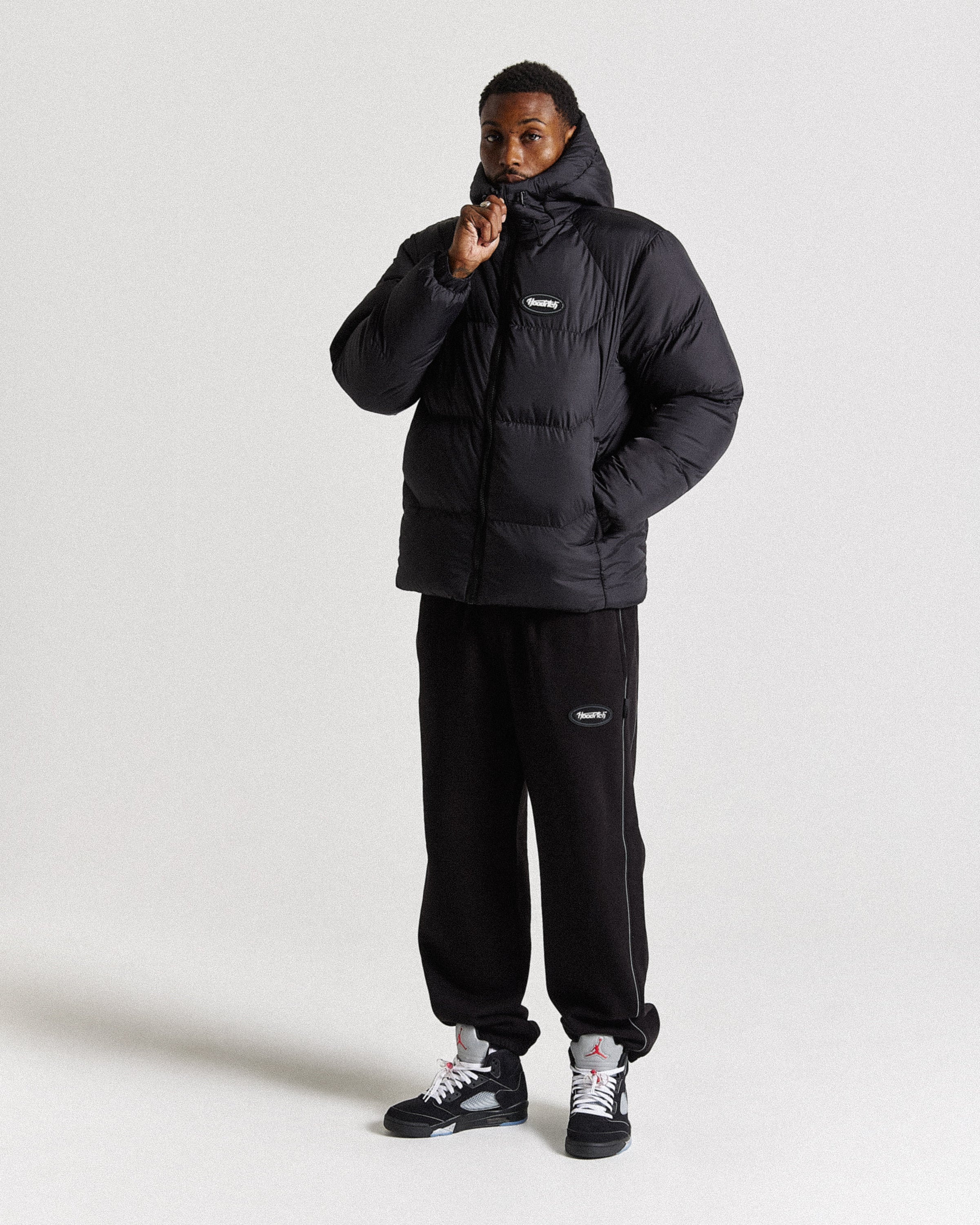 Volt Galaxy Jacket - Black/White - Image 5