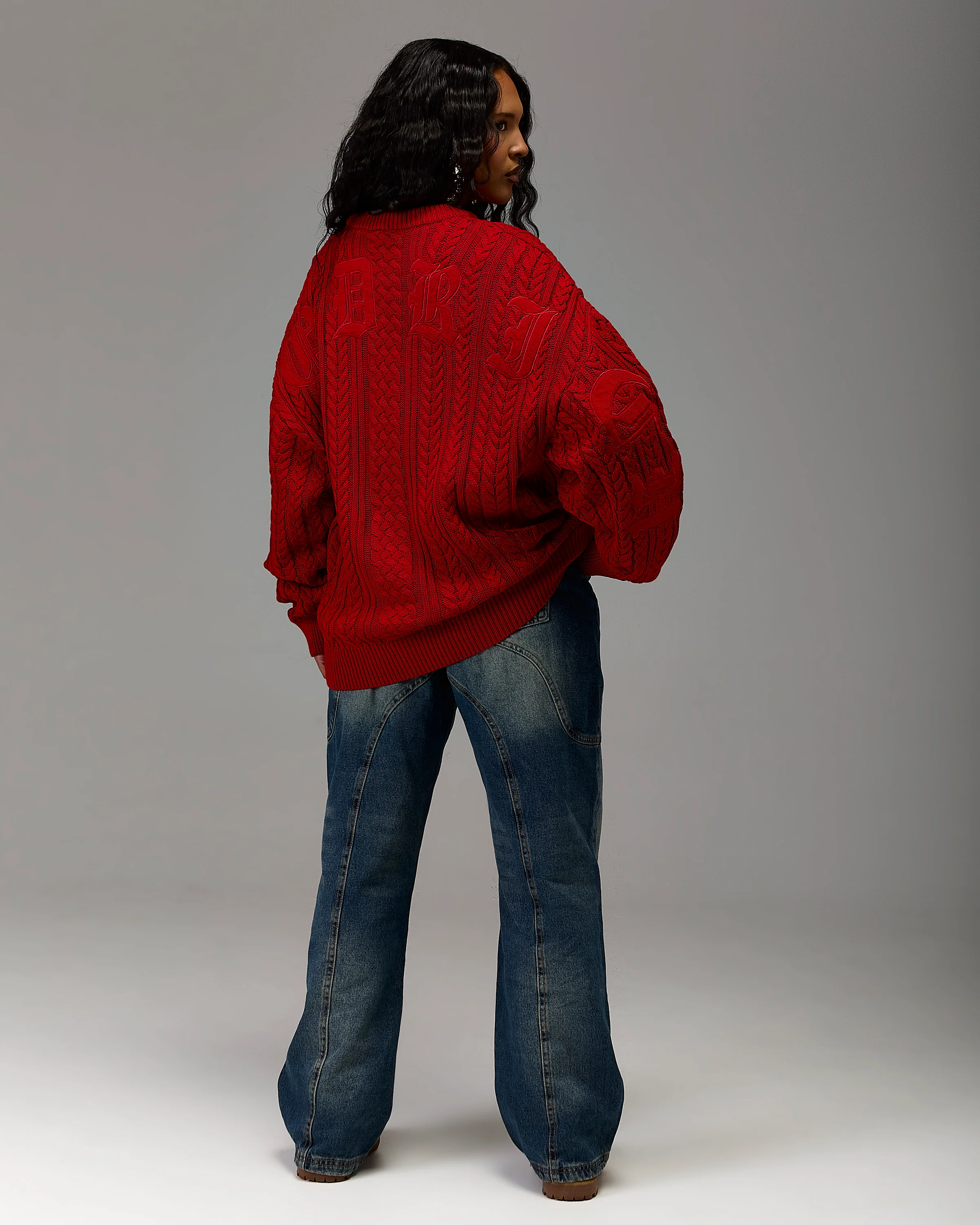 The Winner's Circle Knitwear Sweater - Fiery Red - Image 17
