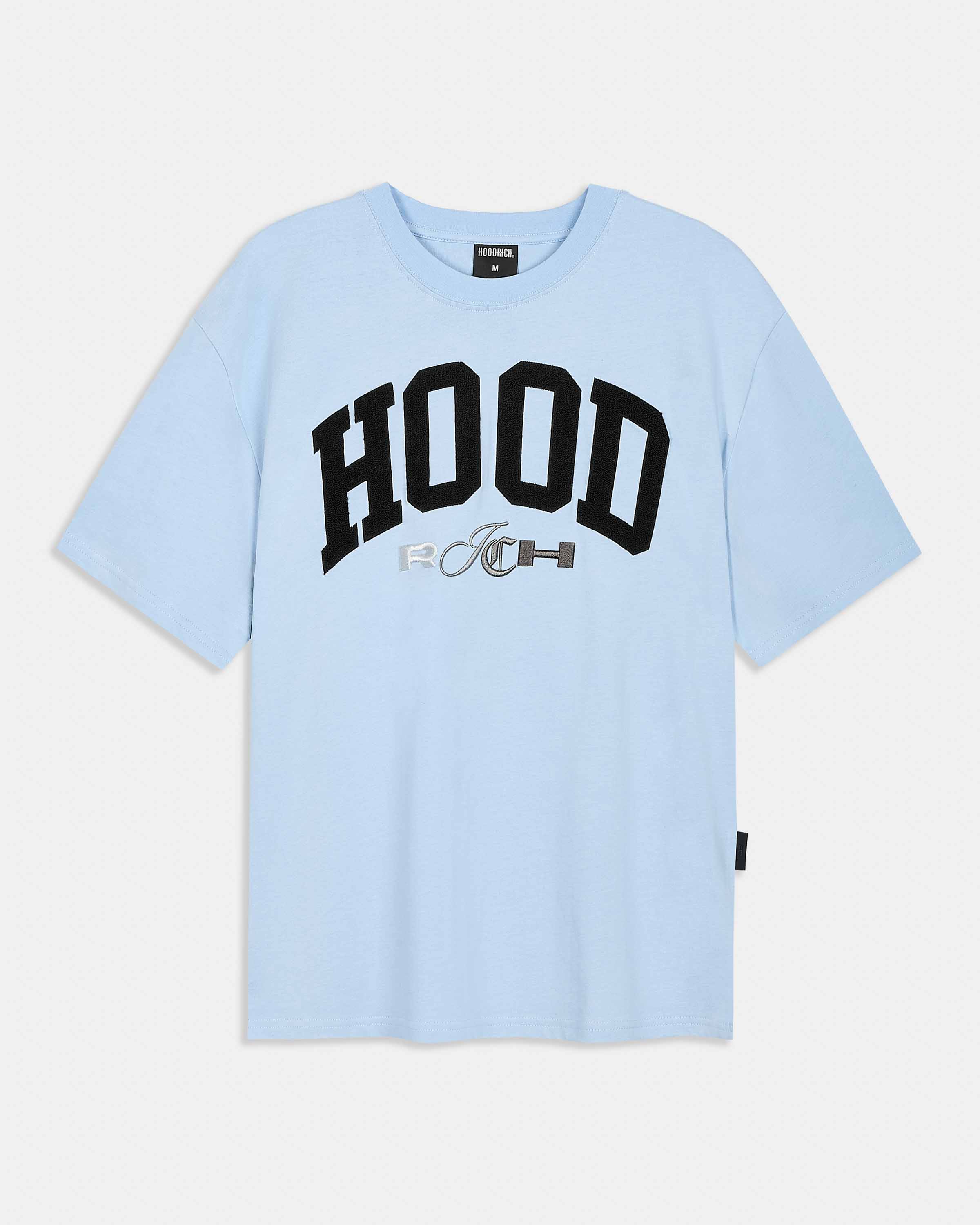 Merit Oversized T-Shirt - Blue/Black - Image 2